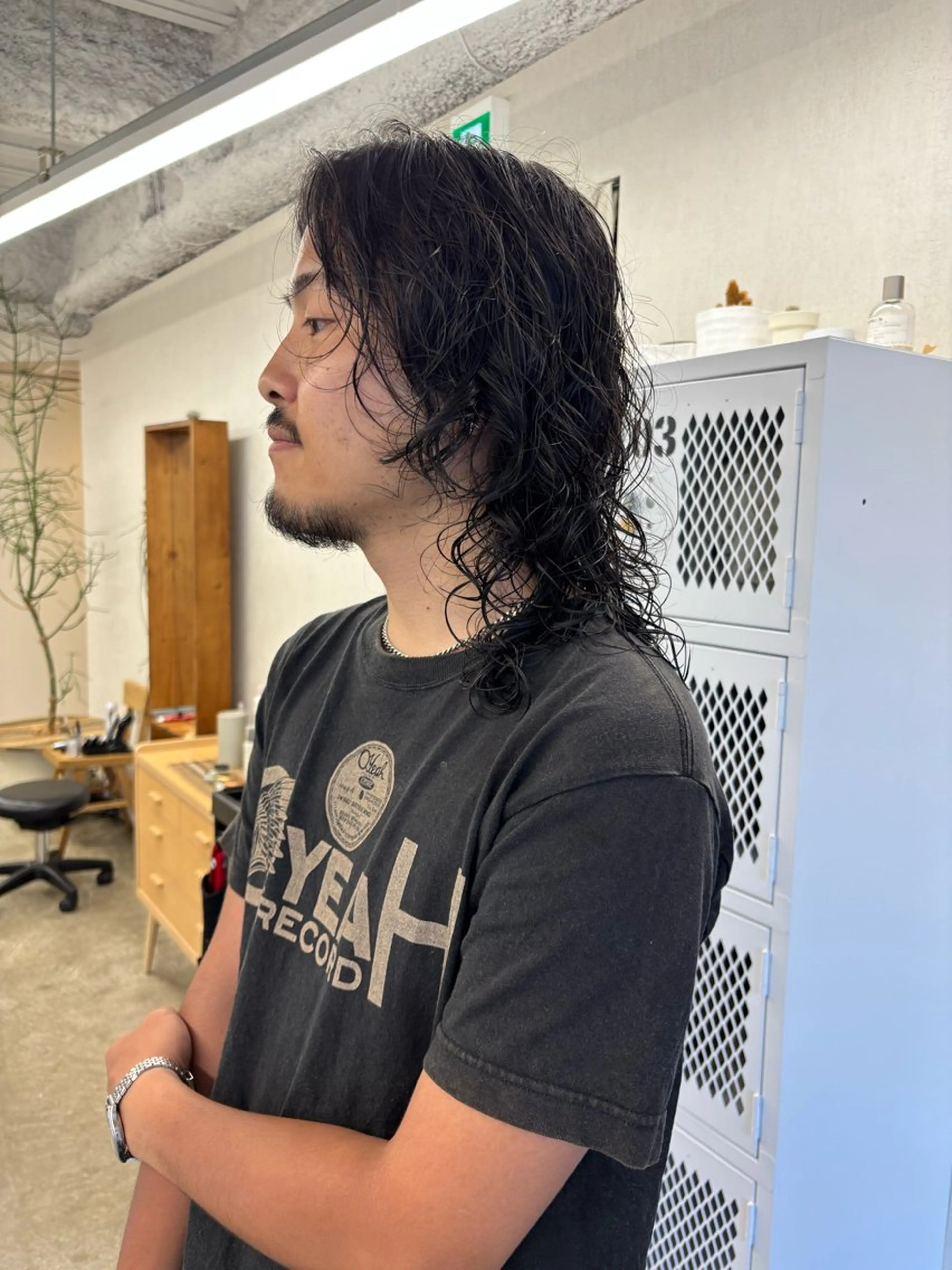 パーマ メンズ Kiji kannaのヘアスタイル