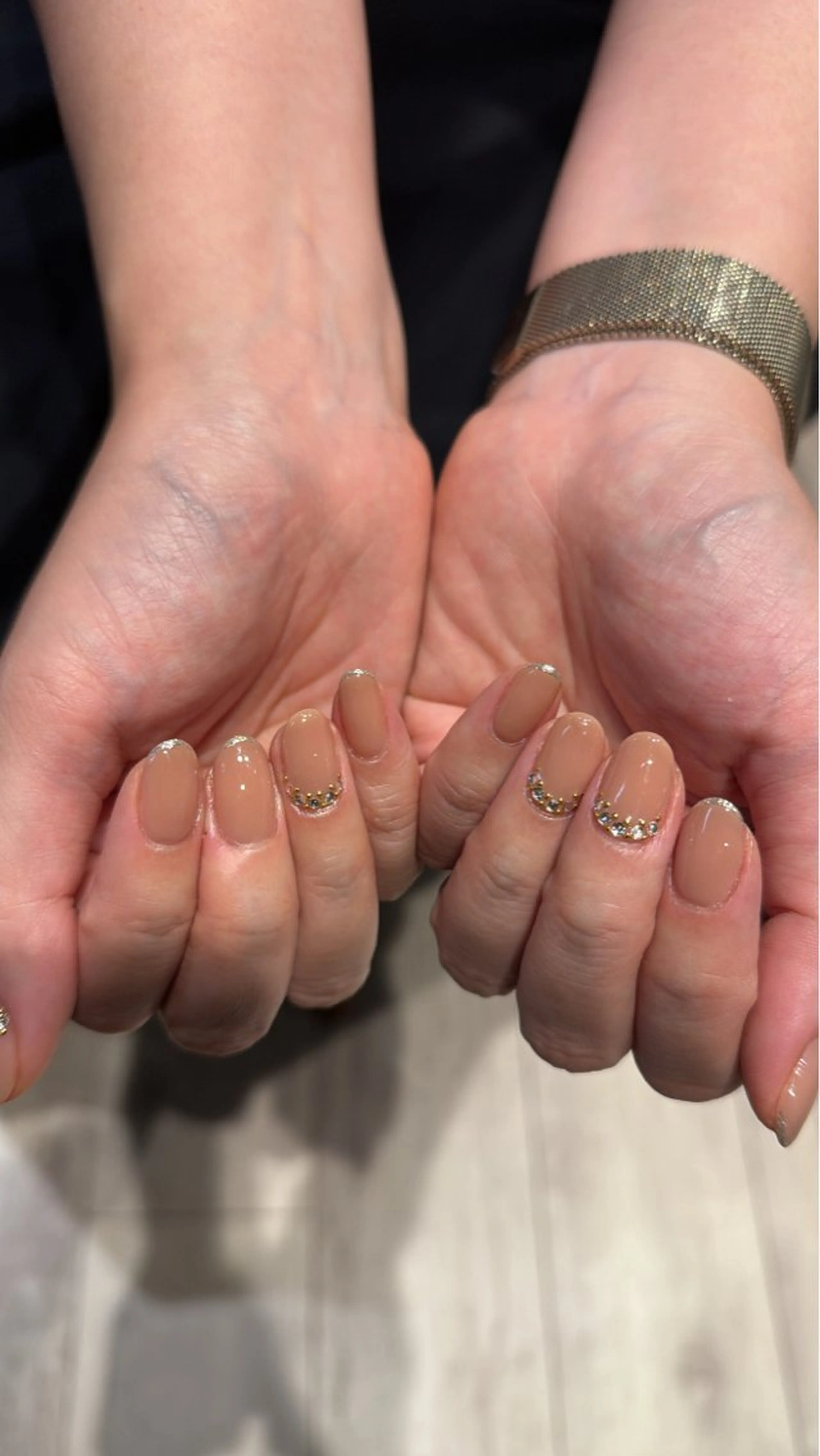 ネイル ラメ(グリッター) Vigor&Looks 白金所属・mng vigorのネイルデザイン