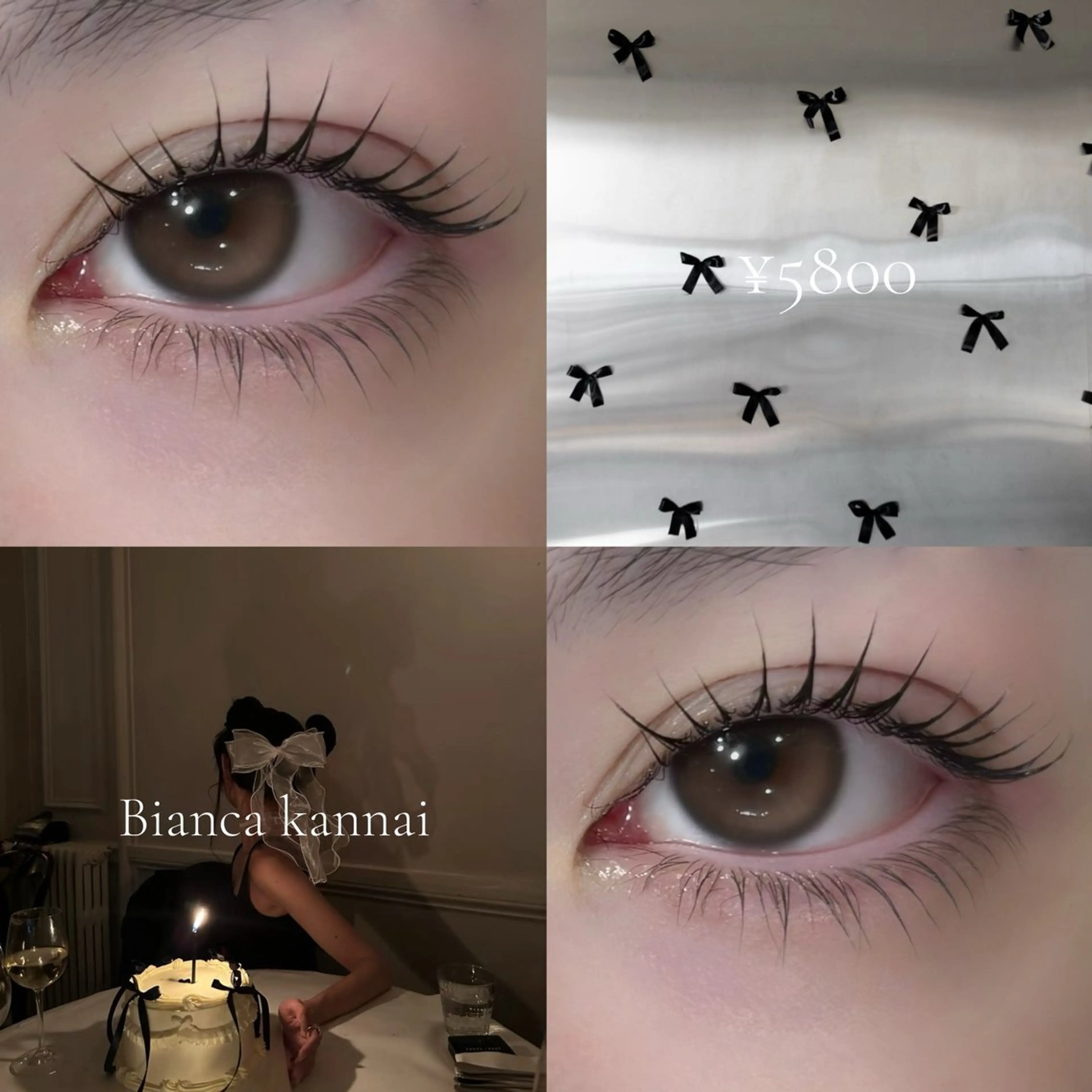 マツエク・マツパ マツパ BIANCA🤍🎀 OGAWAのマツエク・マツパデザイン