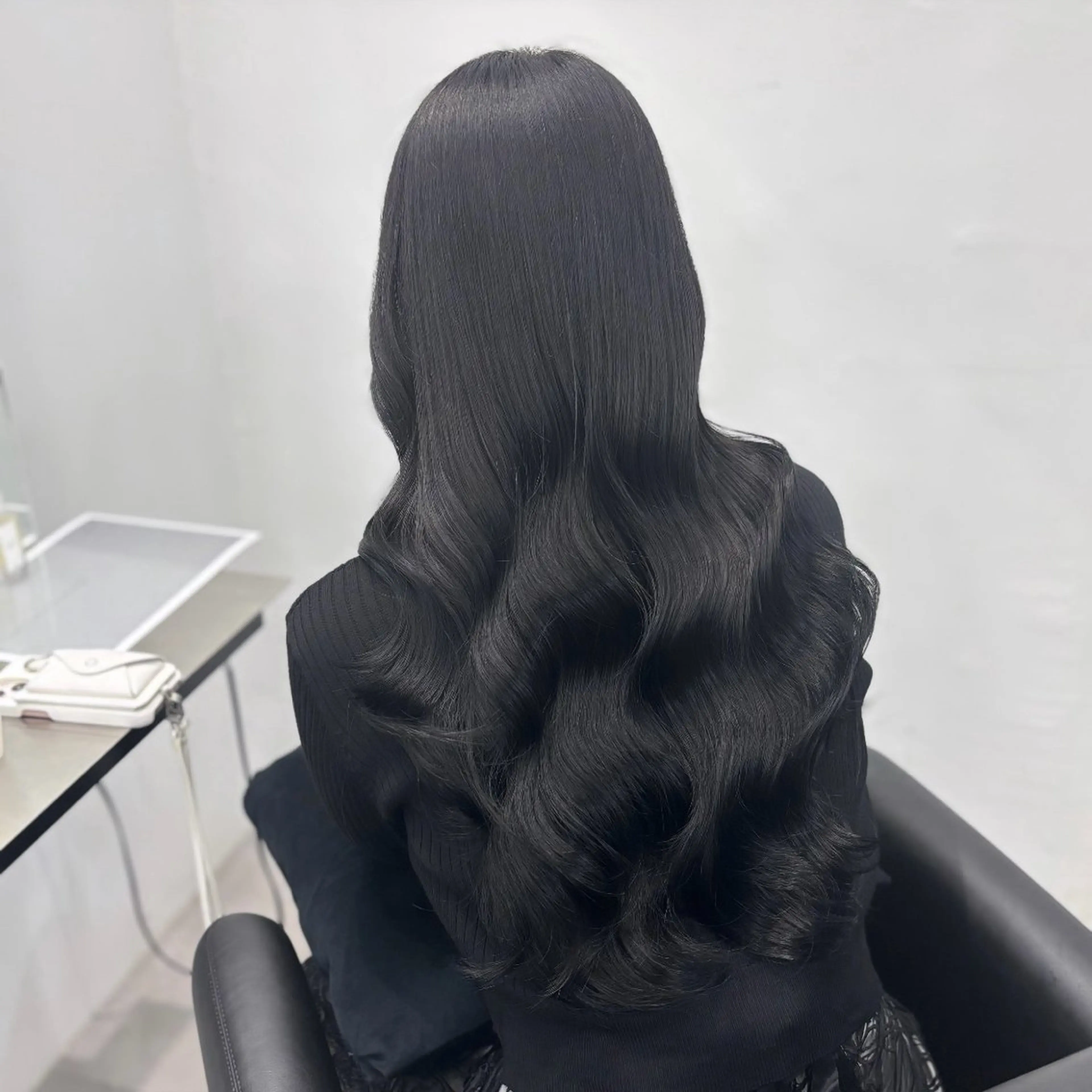 ロング カット ヘアカラー トリートメント 梅田髪質改善 韓国カット/星野綾哉のヘアスタイル