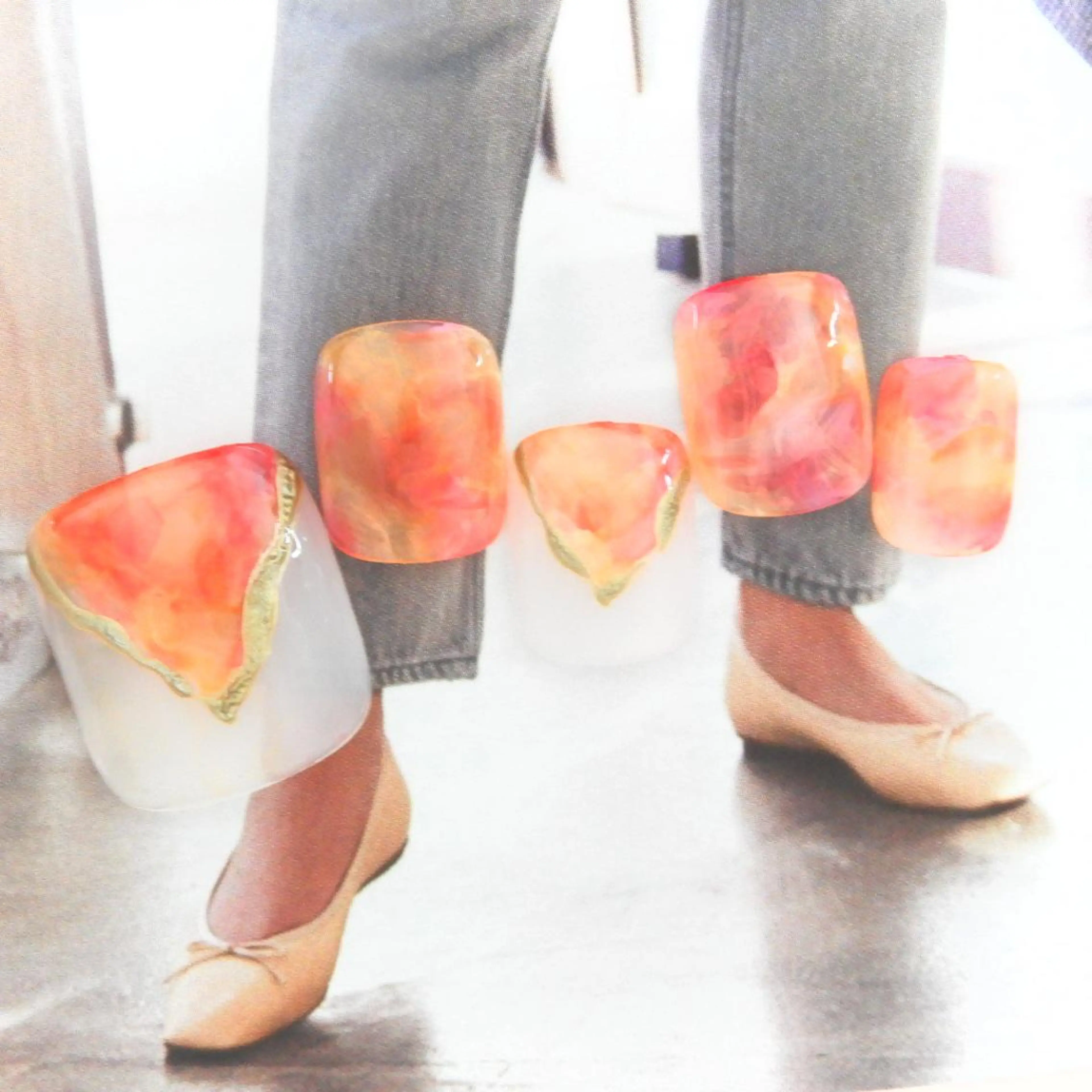 ネイル フットネイル crescent クレセント清原のネイルデザイン