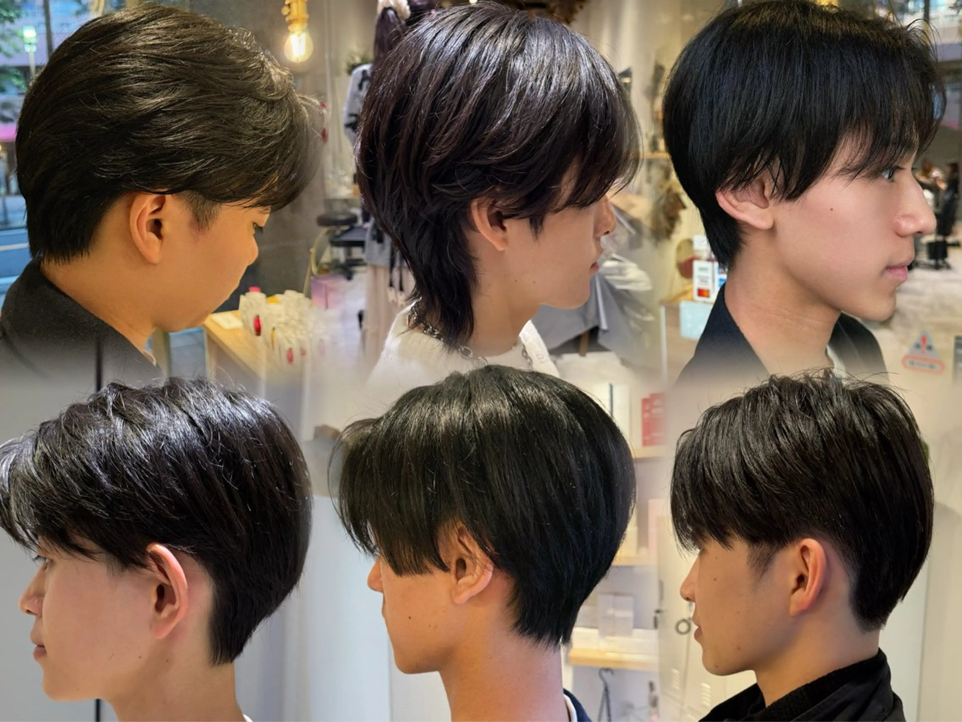 ショート メンズ 藤崎百道メンズカット Zina/森井唯央のヘアスタイル