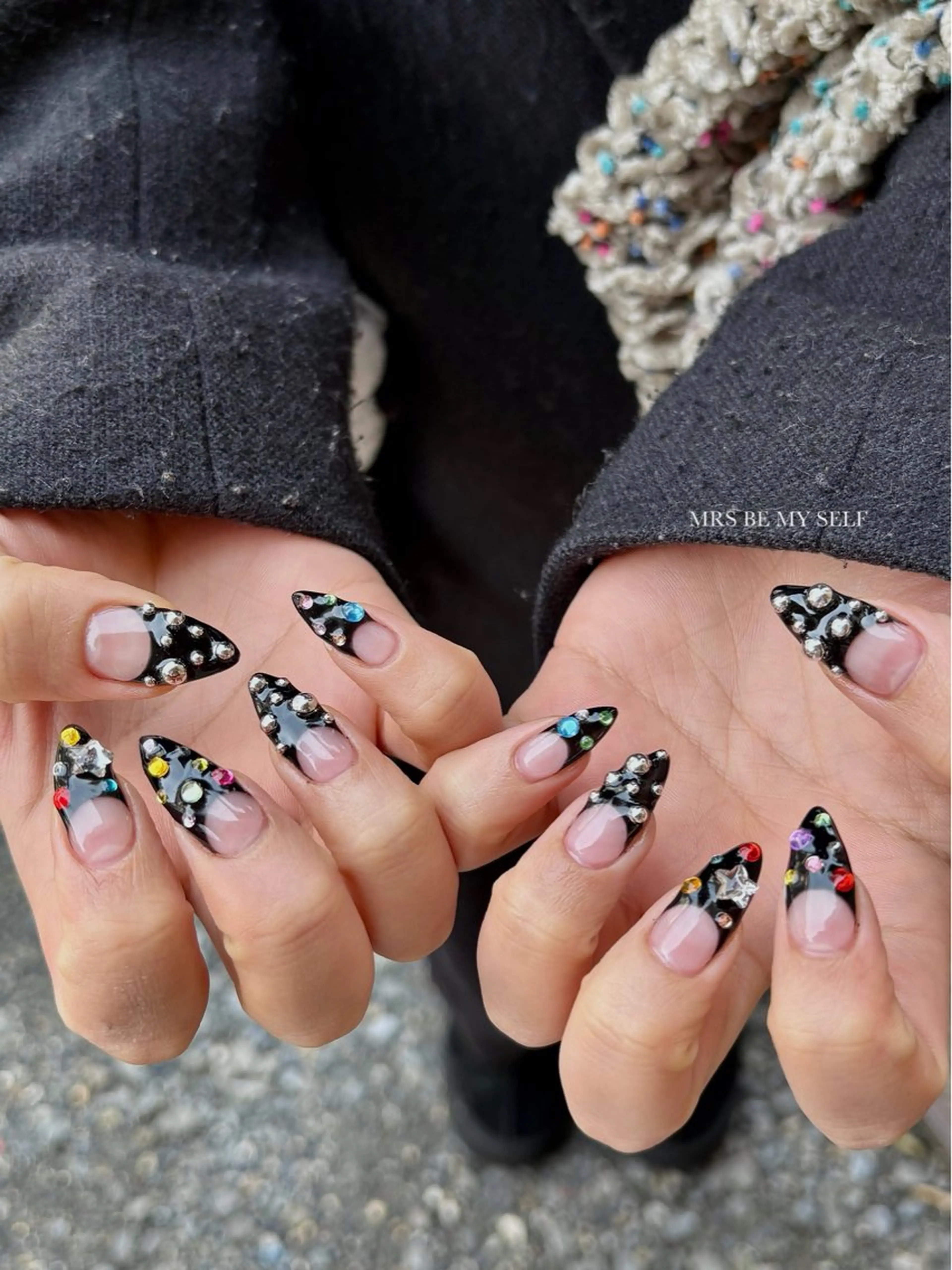 ネイル フレンチネイル ハンドネイル MRS/ miyu🎀のネイルデザイン