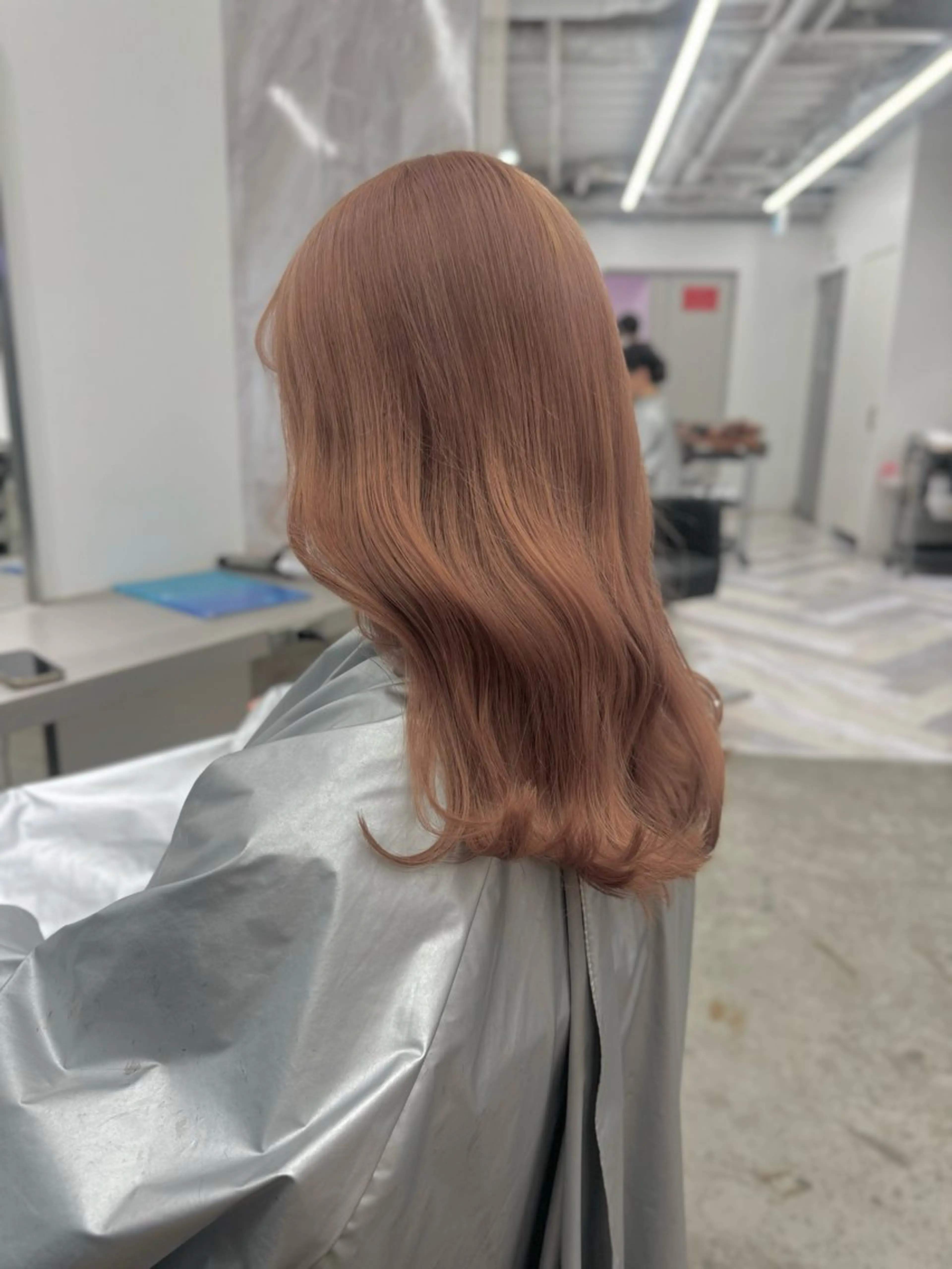 ロング カラー ヘアカラー トリートメント 店長　MANAMI ／ブリーチ／骨格ボブのヘアスタイル