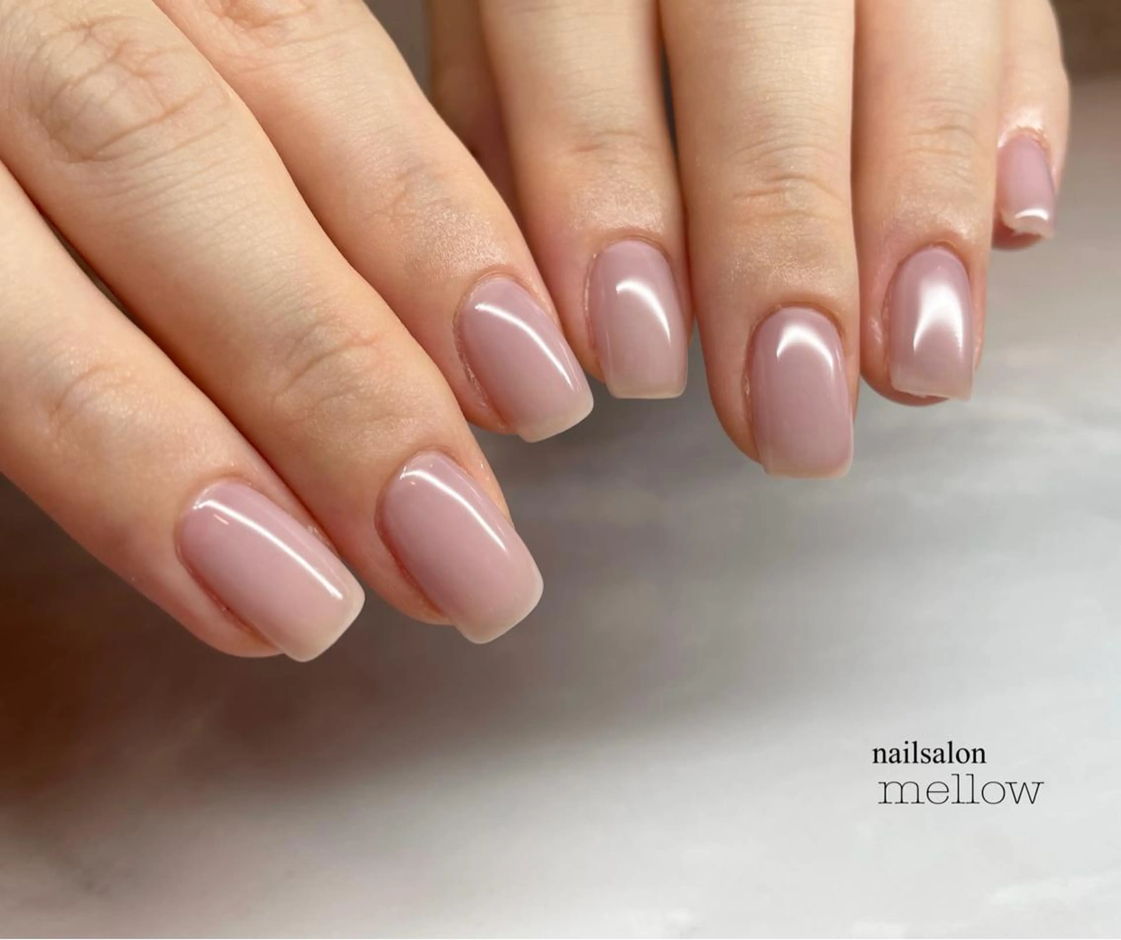 ネイル パープル 大山 浩美のネイルデザイン