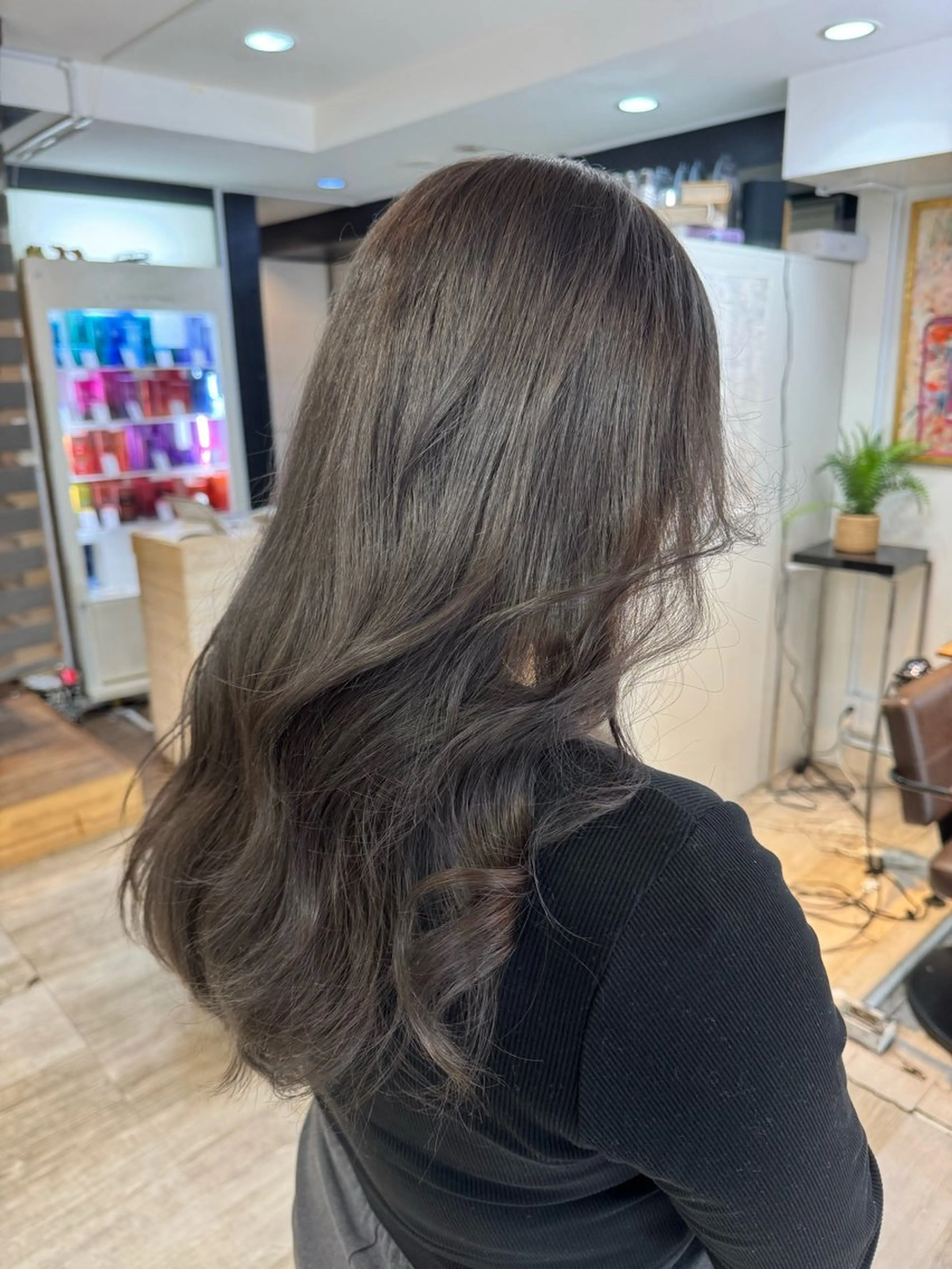 ロング カラー 早稲田/ショート/ 髪質改善/艶カラーのヘアスタイル