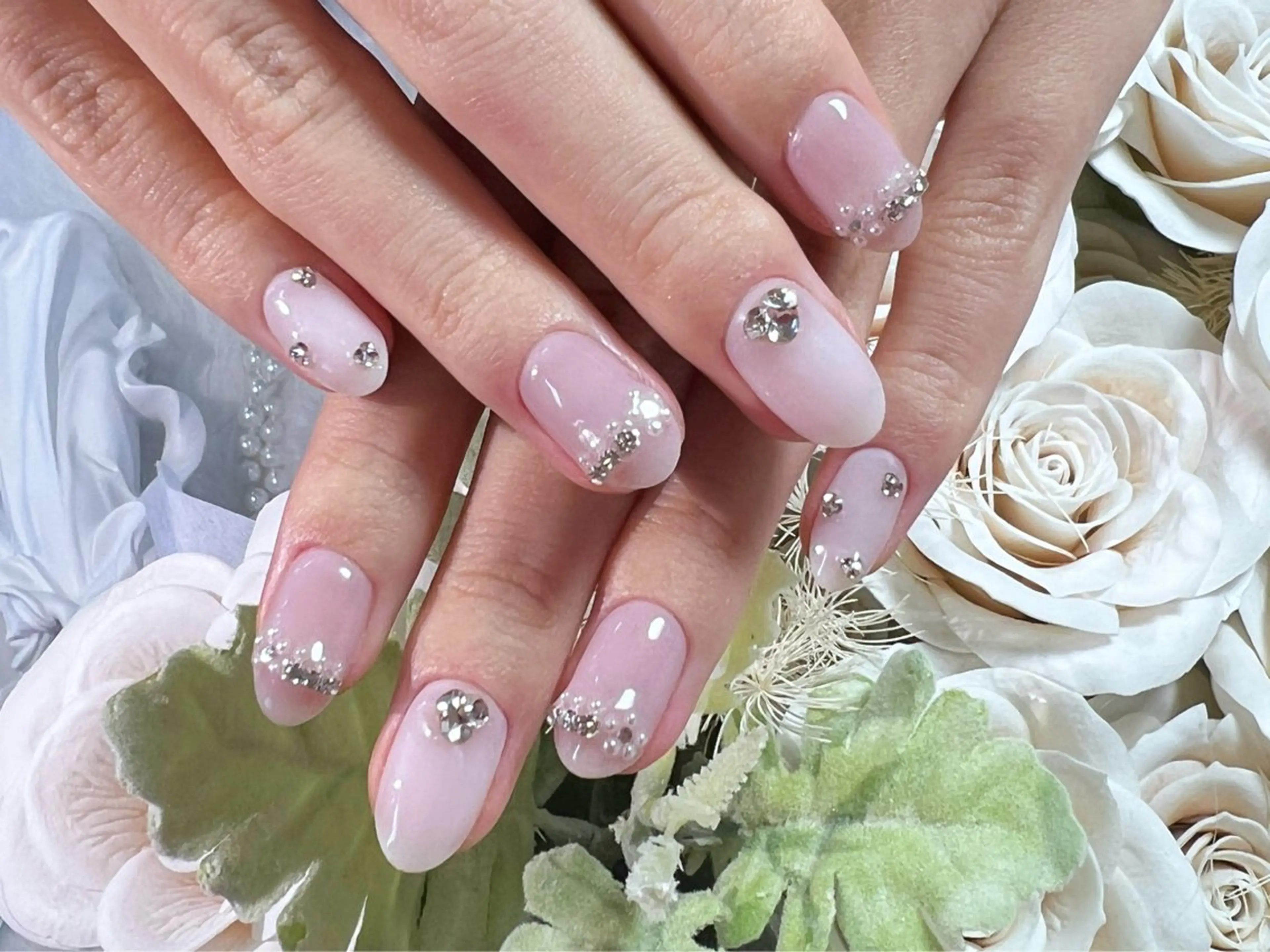 ネイル ロングネイル 持ち込み スカルプネイル ワンホンネイル ハンドネイル Painty所属・Painty nailのネイルデザイン