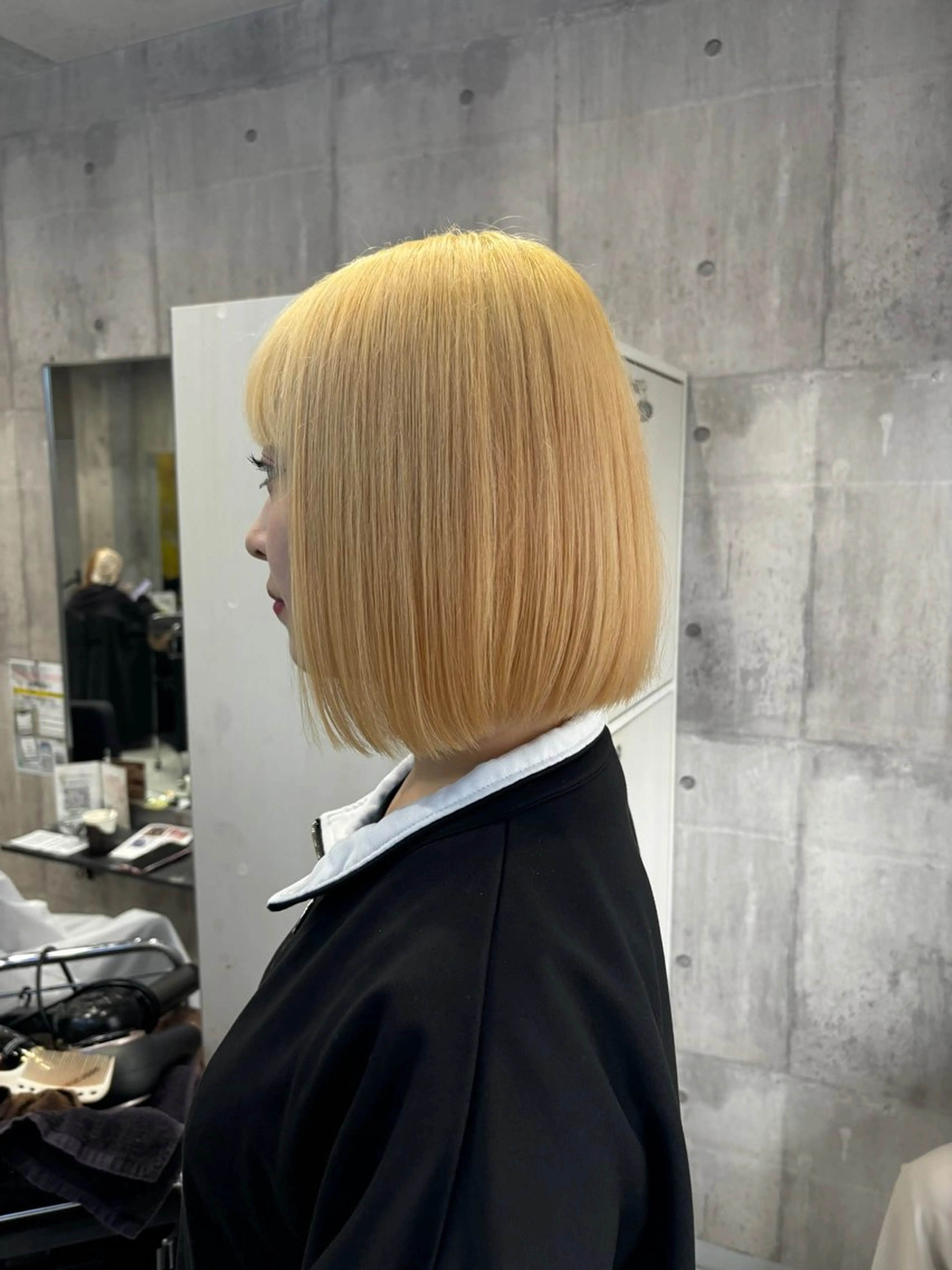 ショート ヘアカラー ボブ/ブリーチなし艶 カラー🫧sHOMaのヘアスタイル