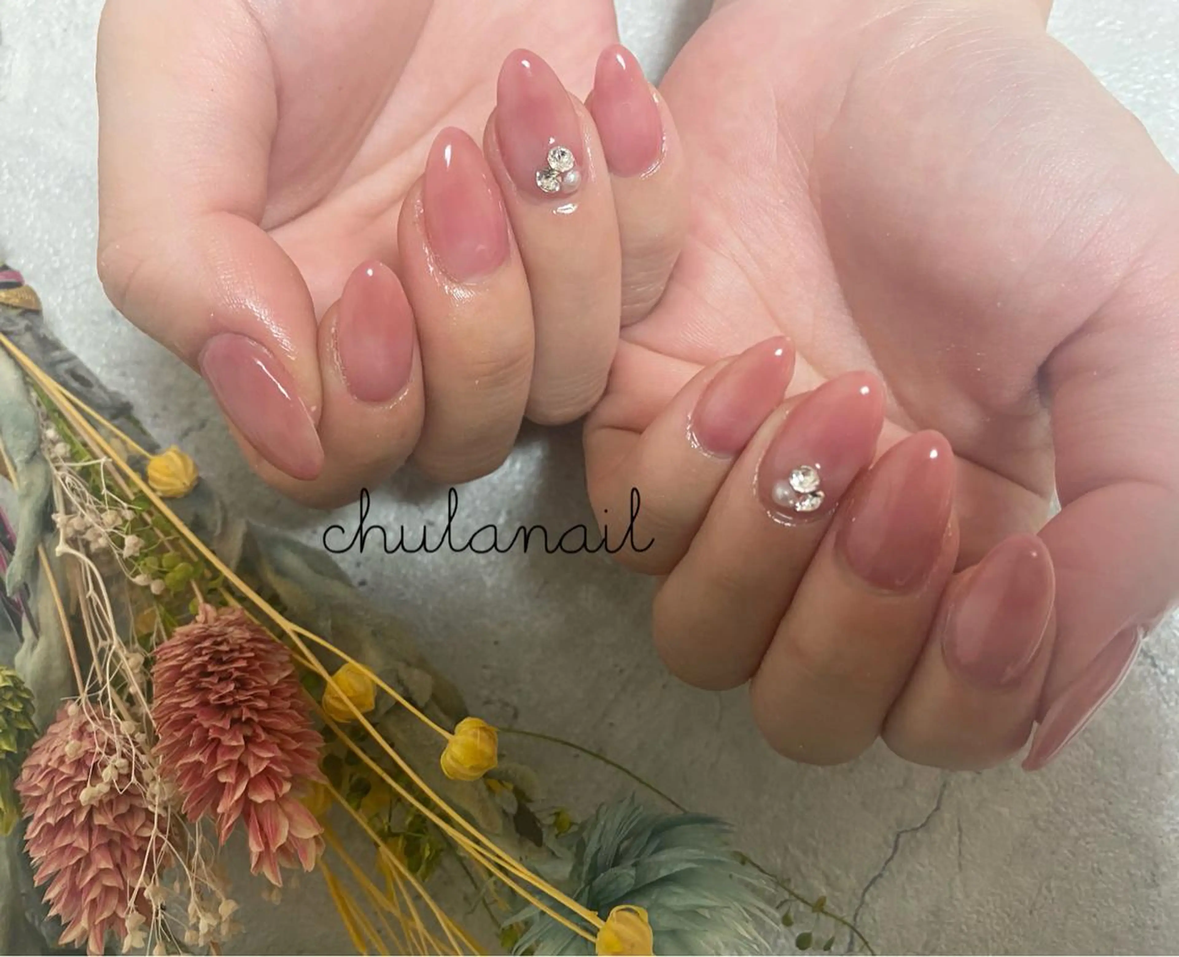 ネイル クリアネイル ハンドネイル ëmma nail_ by chulaのネイルデザイン