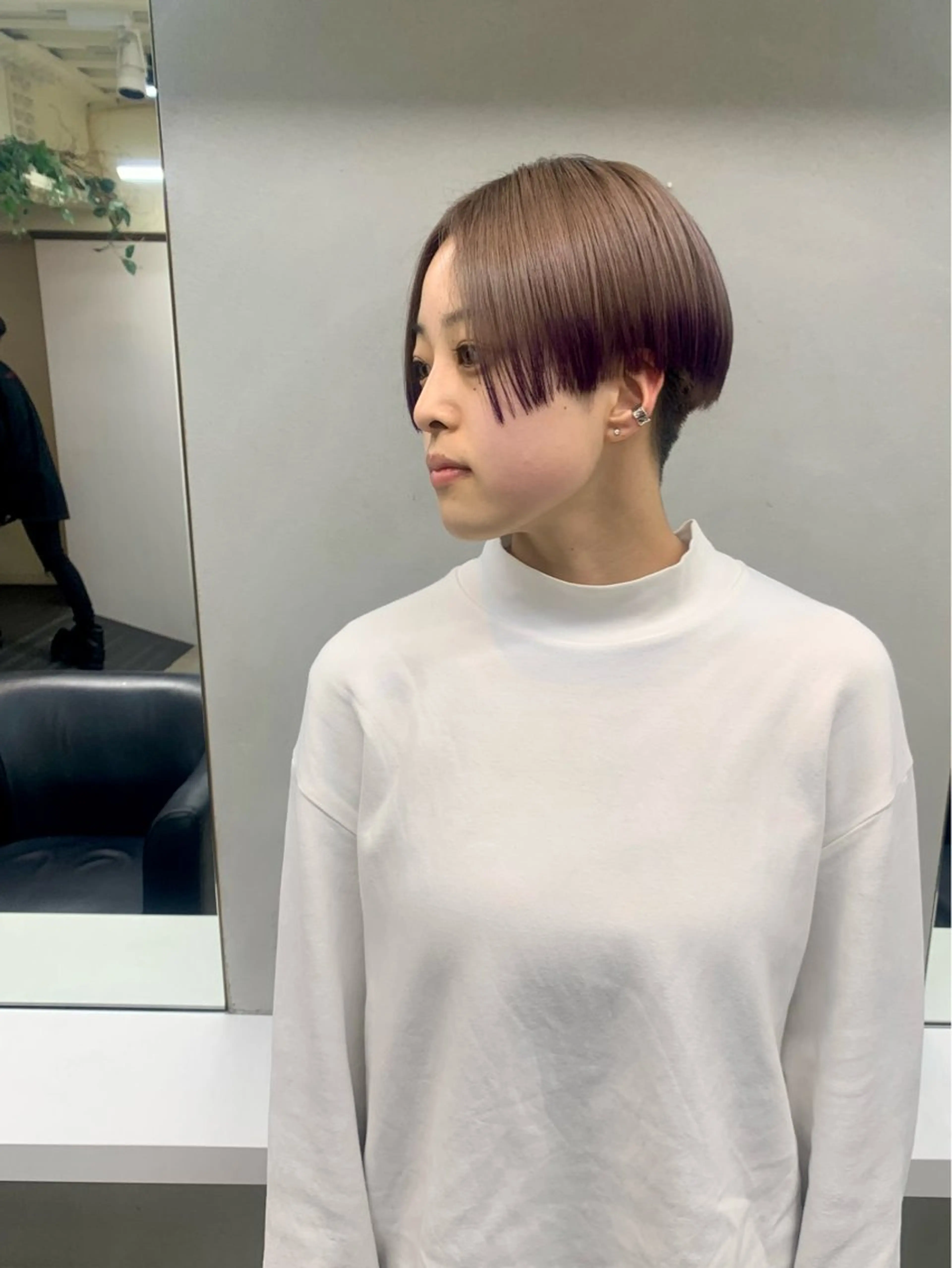 ショート カラー ヘアアレンジ ヘアカラー トリートメント 個性爆弾💣 ダブルカラー/ゆかのヘアスタイル