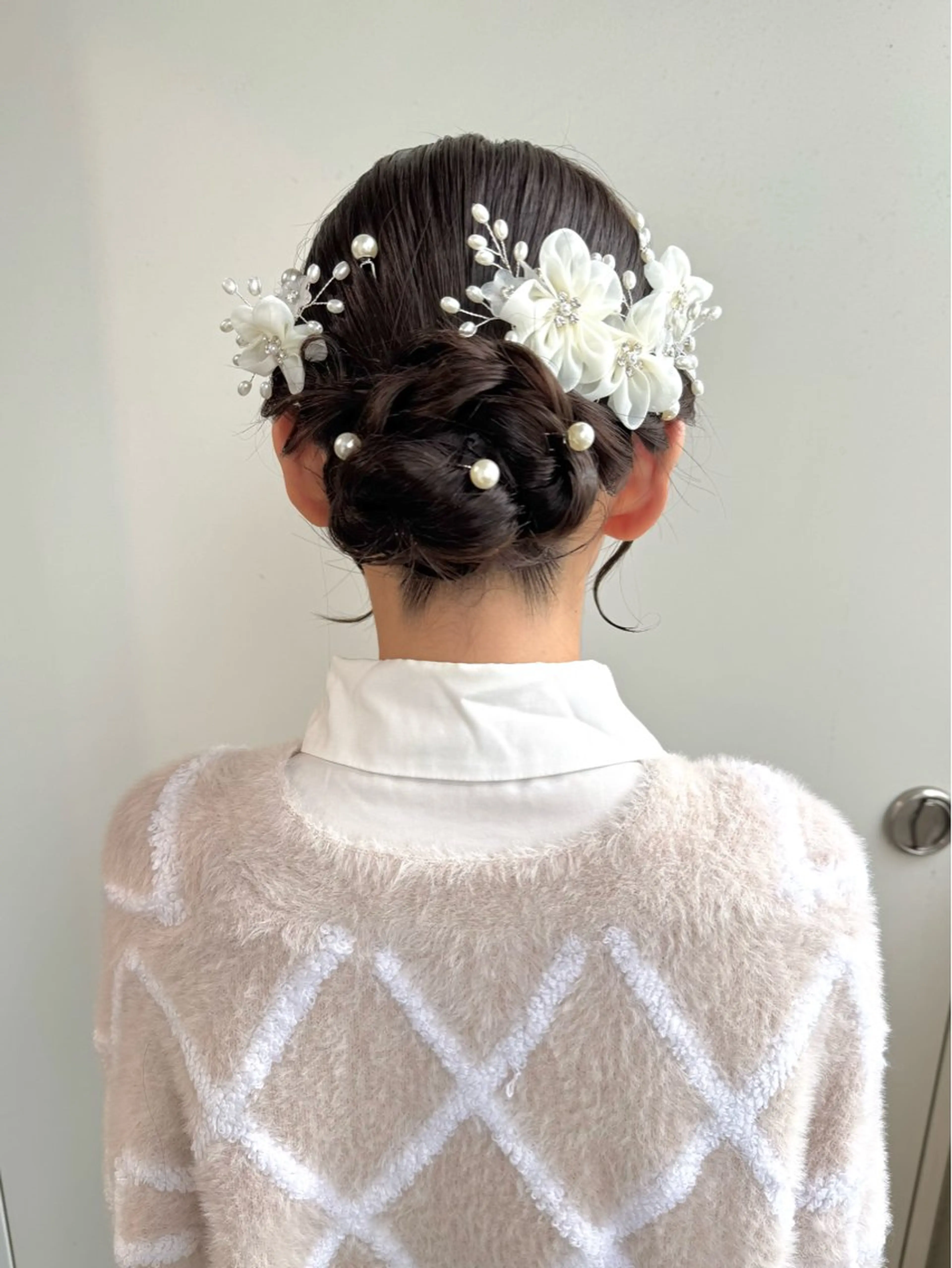 ヘアアレンジ ヘアセット 美髪縮毛矯正/暖色 カラー/ヘアメのヘアスタイル