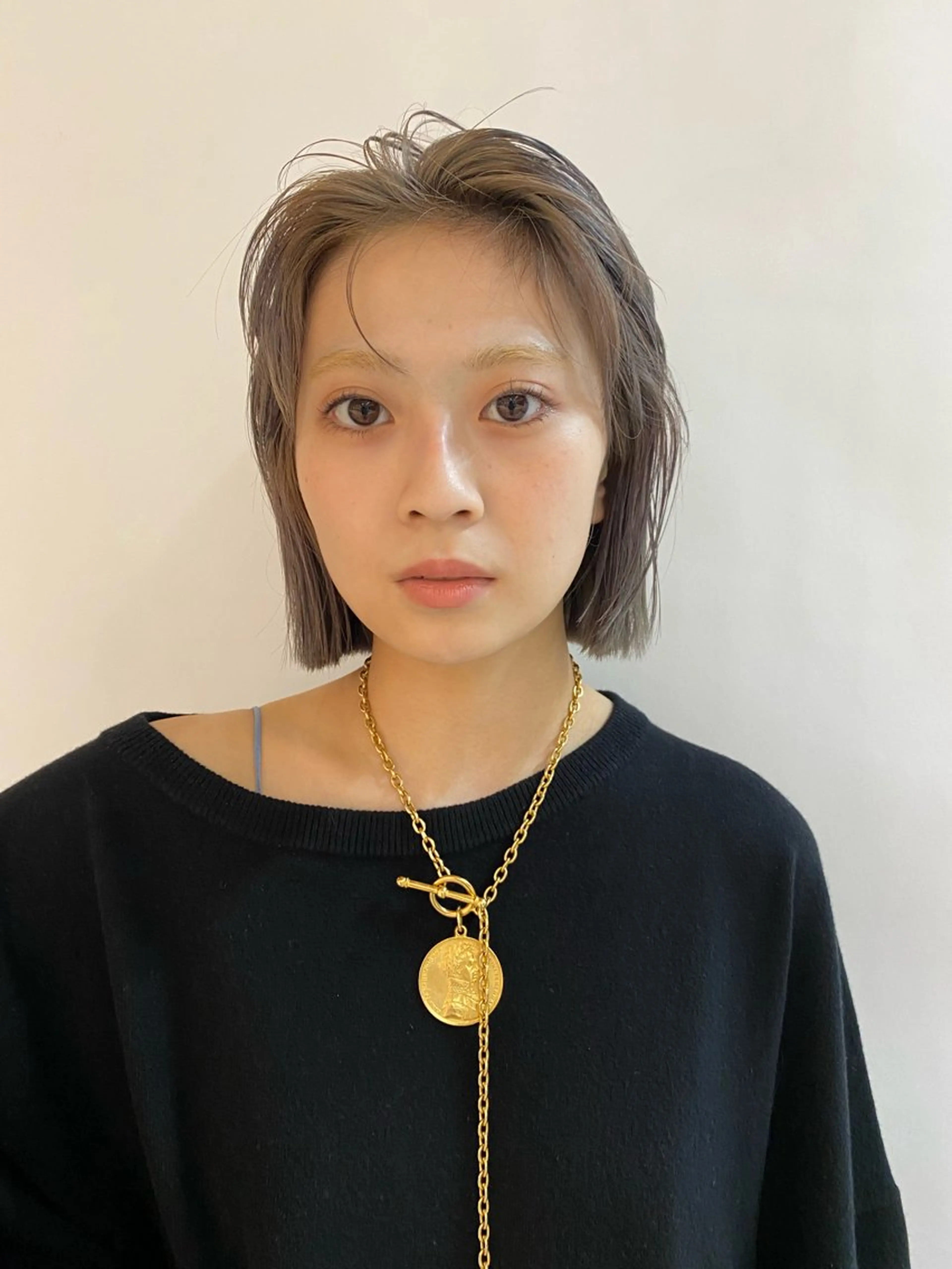 ショート カラー 名古屋栄/ブリーチ/ ボブ🧃木下桃嘉のヘアスタイル