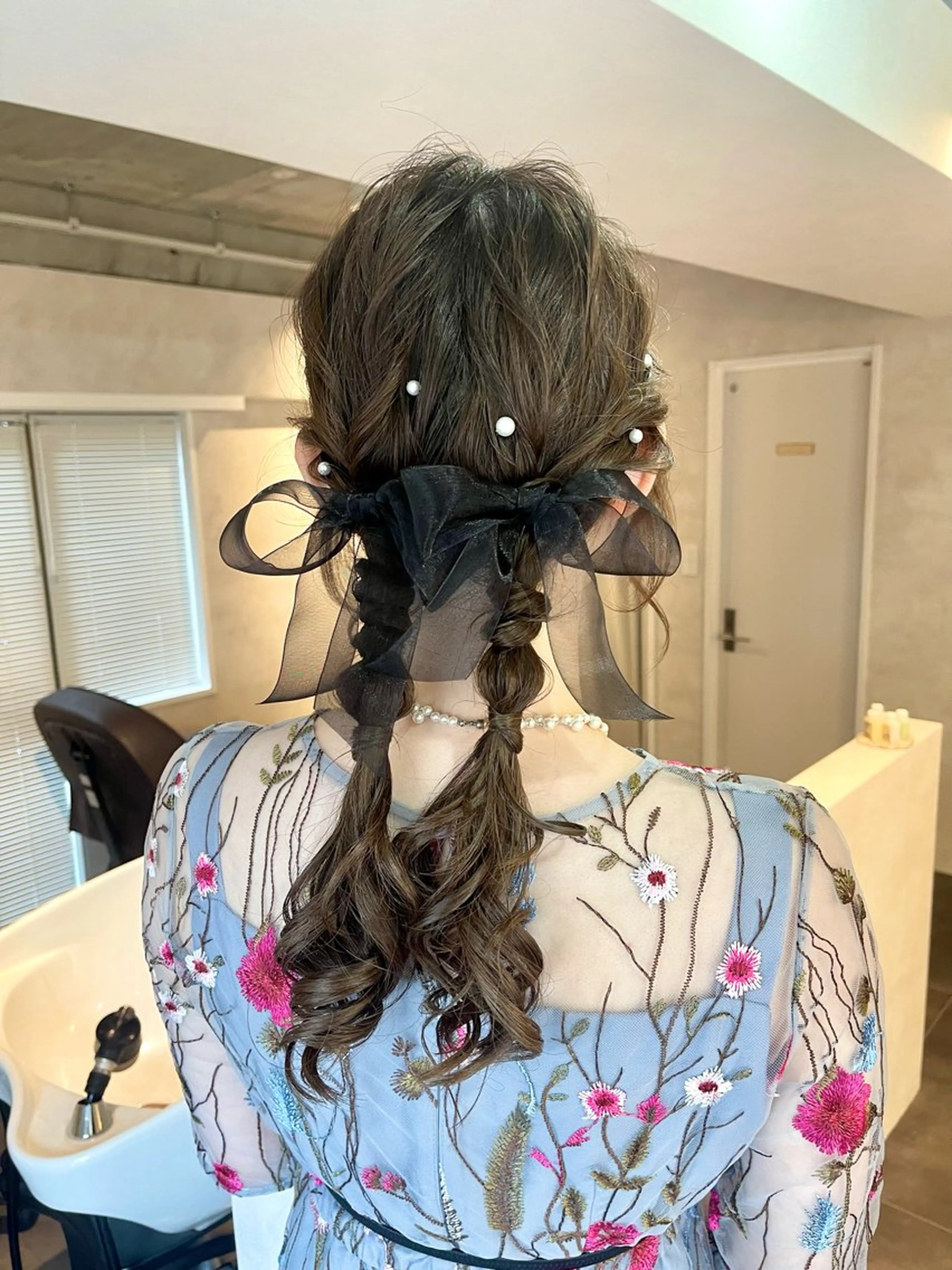 ヘアアレンジ ヘアセット hair design SUN room【サンルーム渋谷】所属・カチモリ/タイト渋谷 アレンジyuinaのヘアスタイル