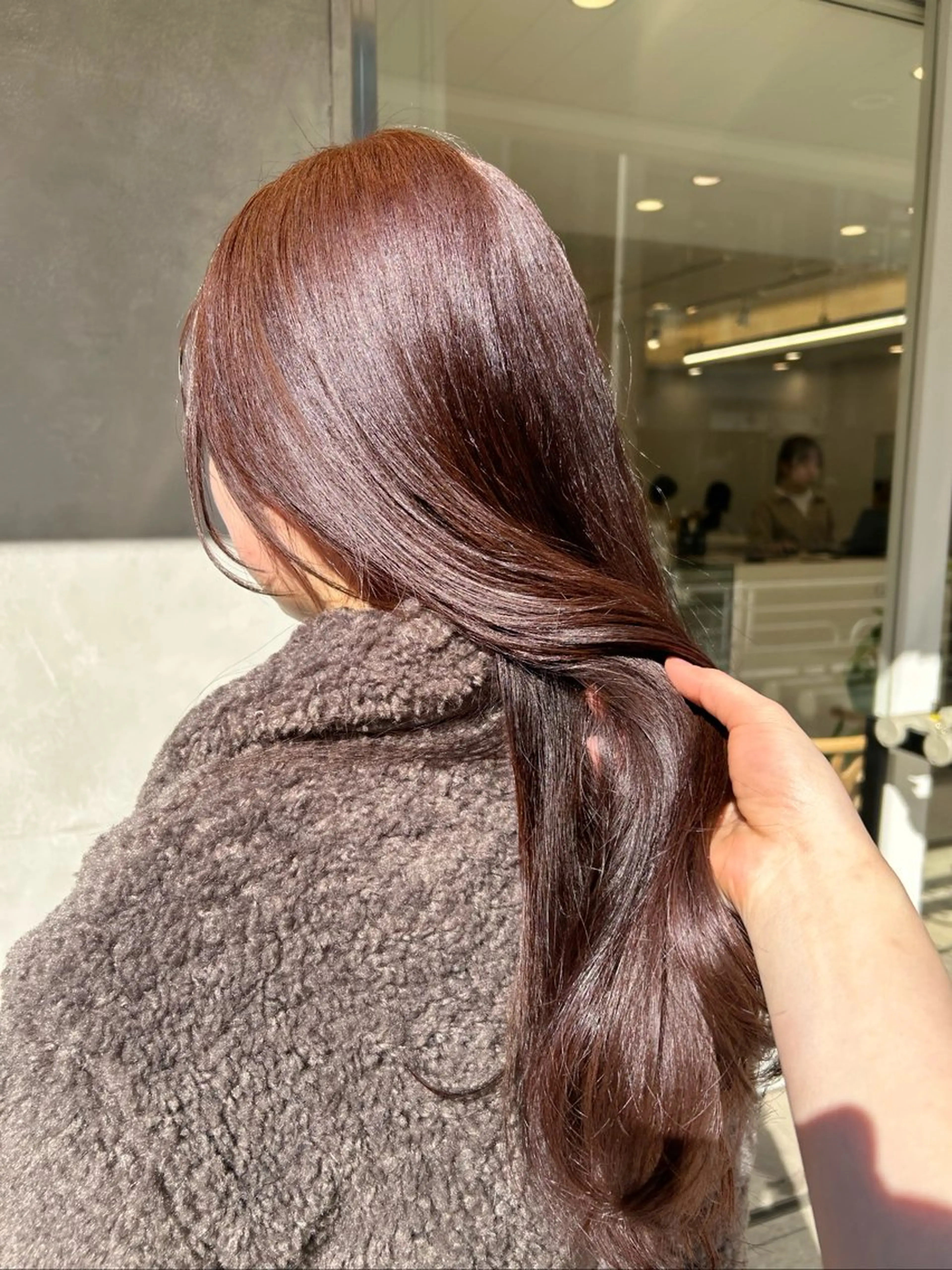 ロング カラー ブラウンカラー ラベンダーカラー 透明感/ベージュ /kazui🐈のヘアスタイル