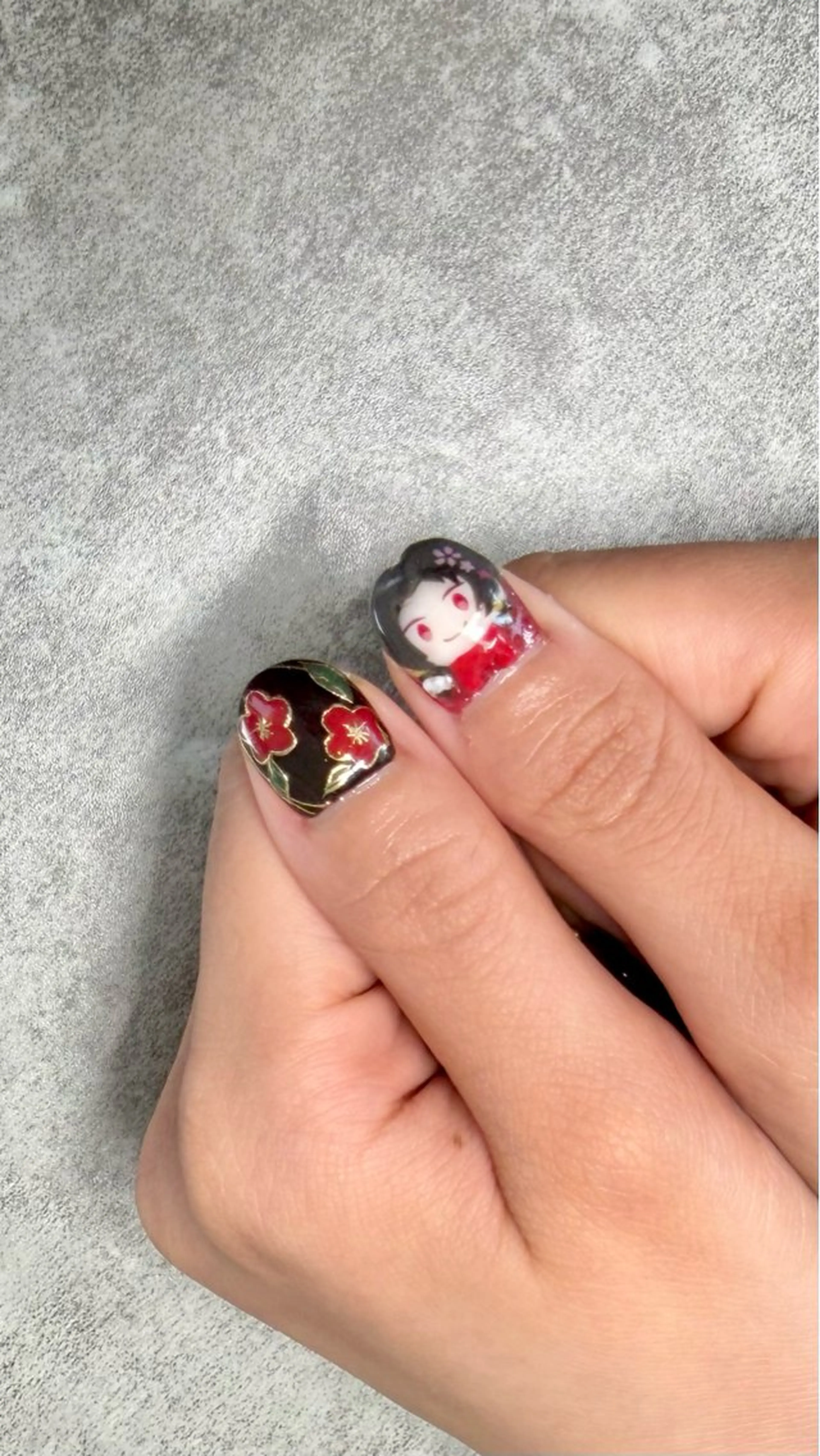 ネイル ハンドネイル ハンドケア shino🌟 痛ネイルのネイルデザイン