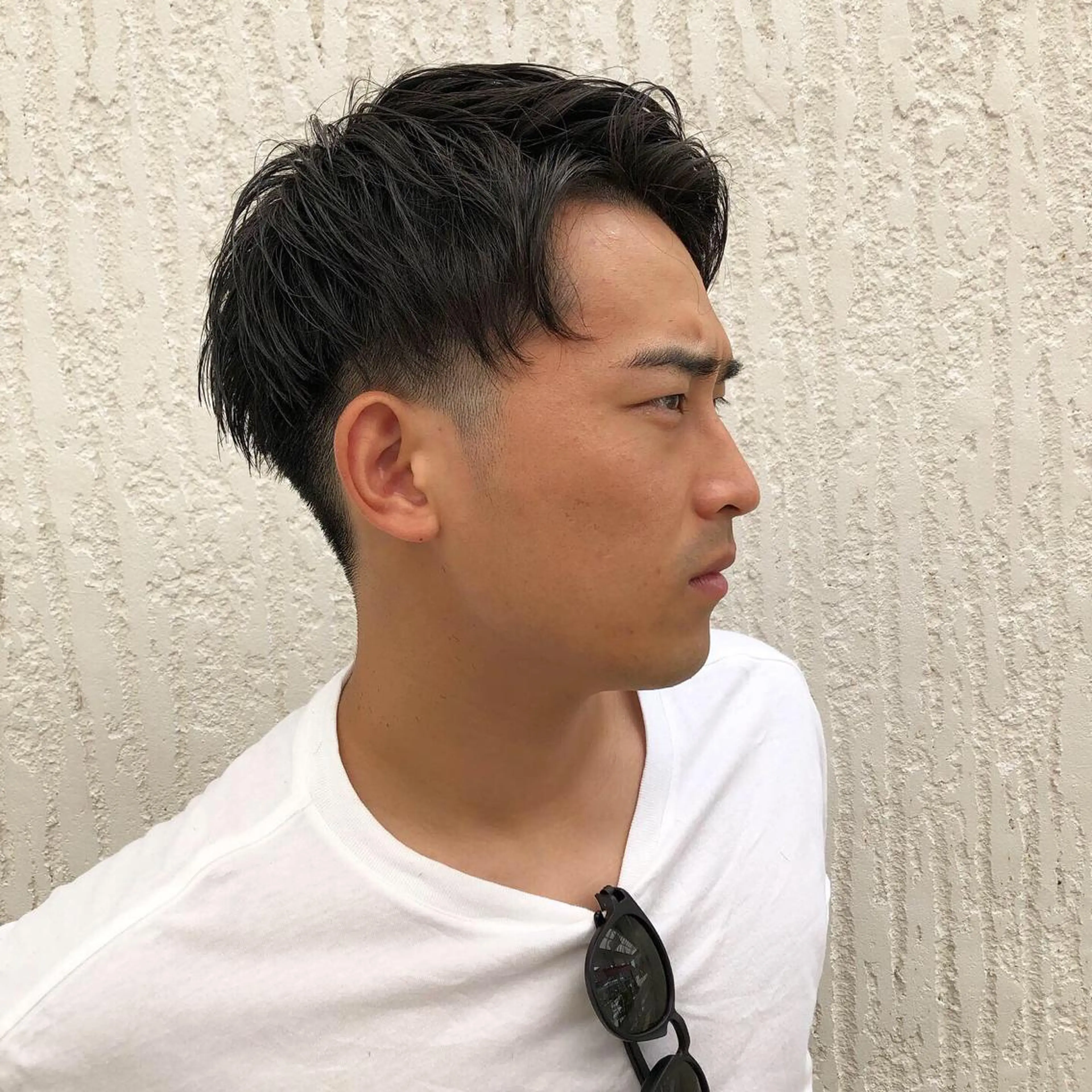 ショート メンズ メンズショート ショートヘア カット ウルフ/レイヤー/ ベージュ/山宮 大樹のヘアスタイル