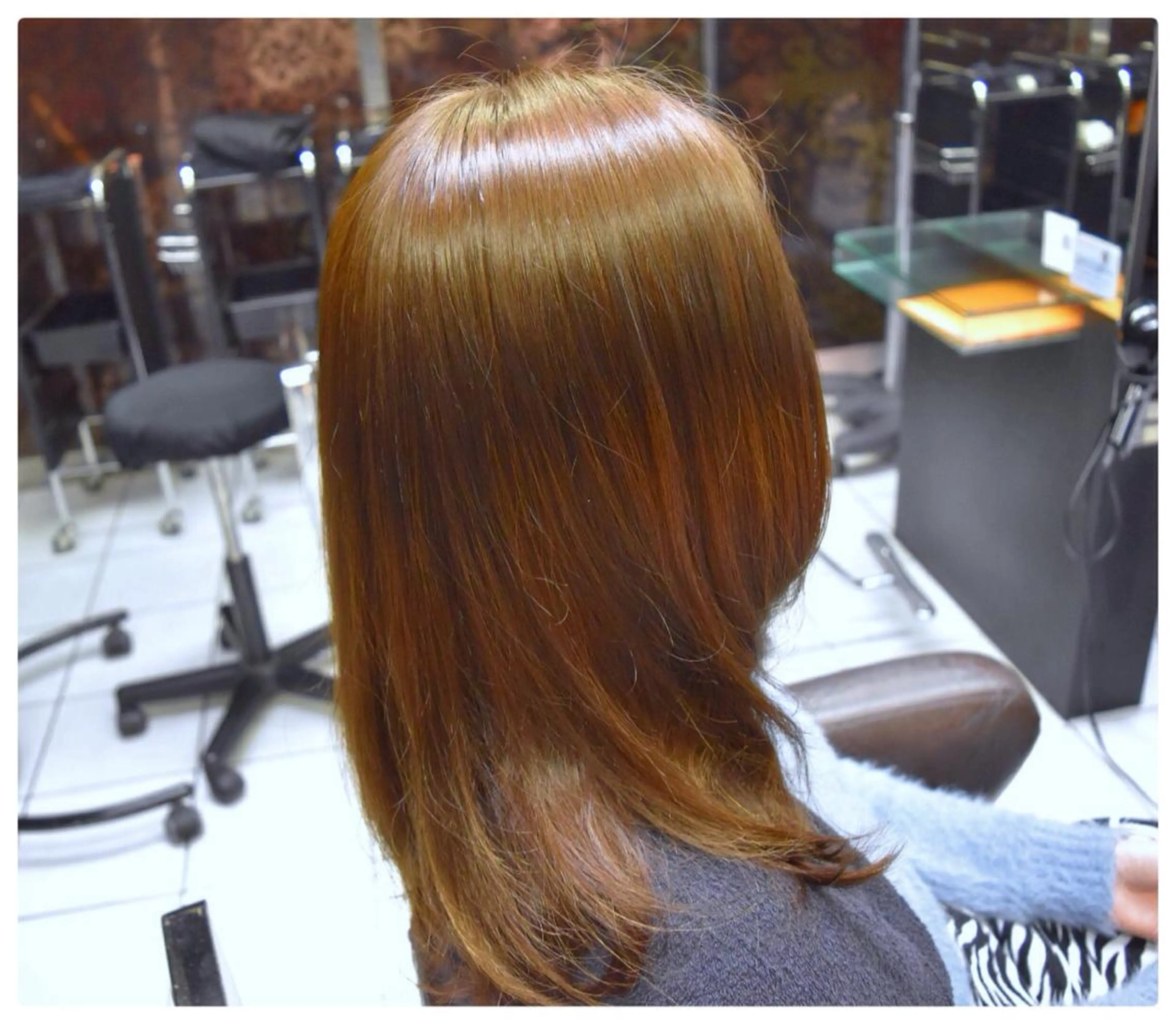 ロング カラー ブラウンカラー ナチュラルブラウン 中川 拓弥のヘアスタイル