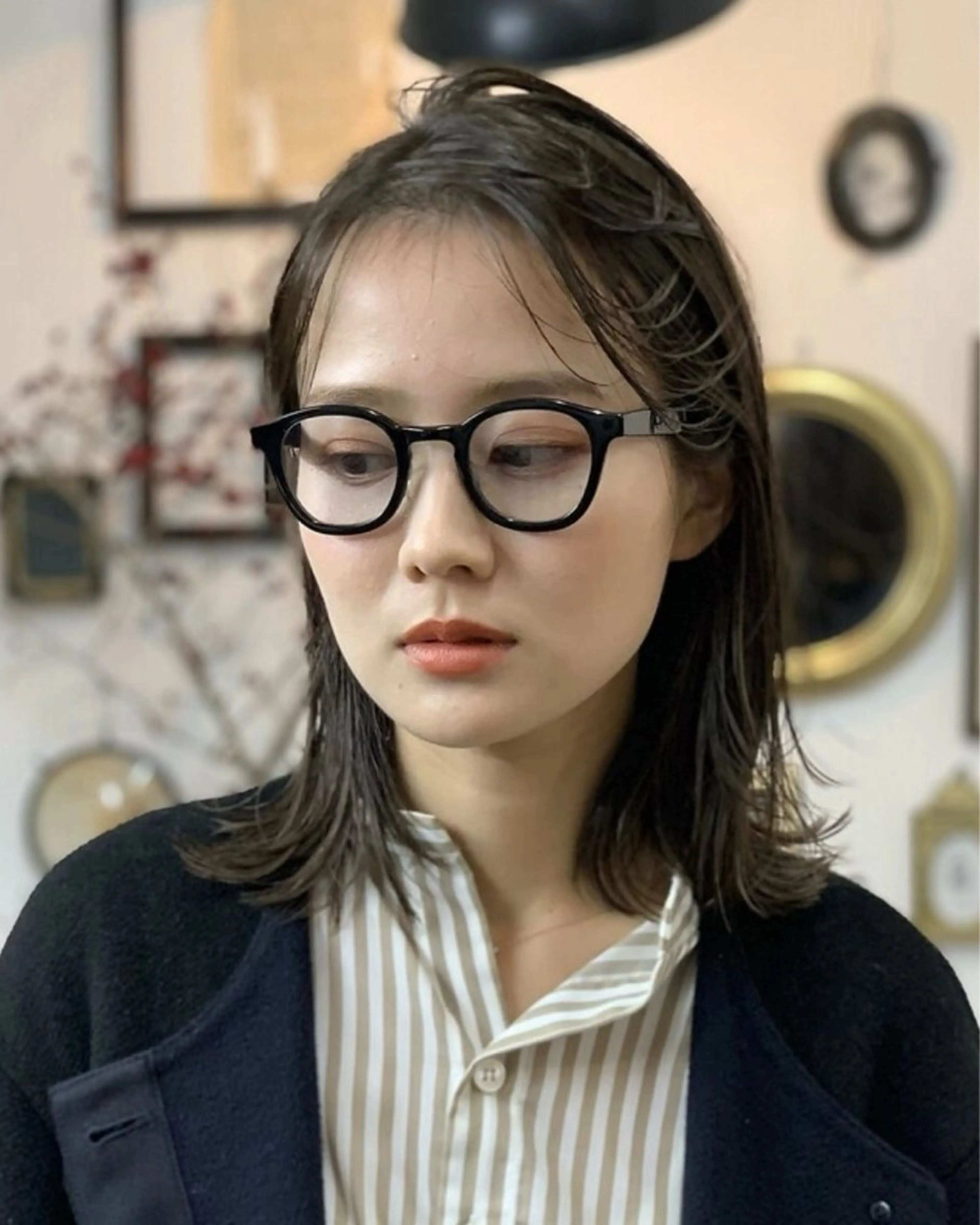 ミディアム カラー 【La rica】 midukiのヘアスタイル