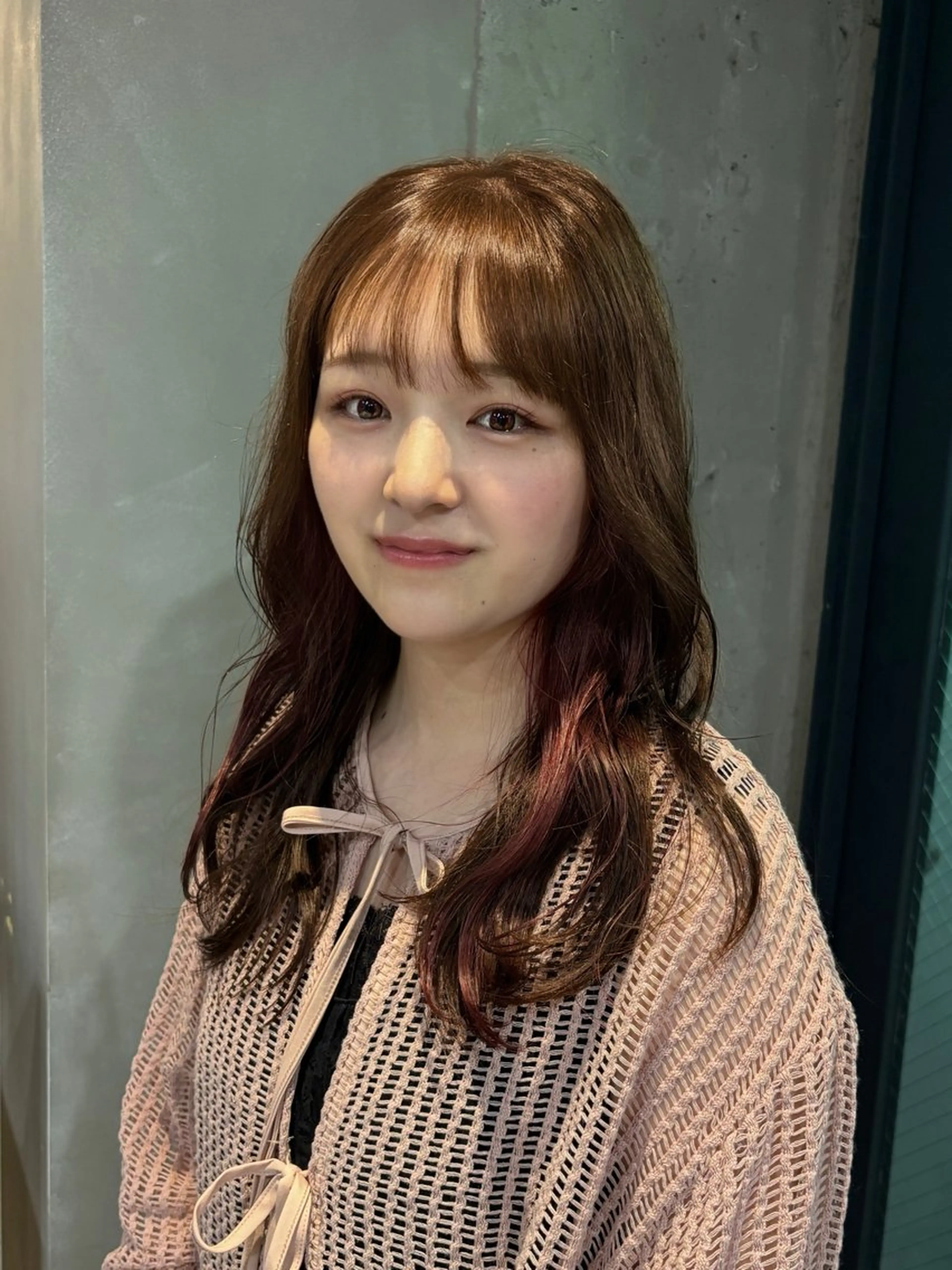 ミディアム 岩間 ゆいこのヘアスタイル