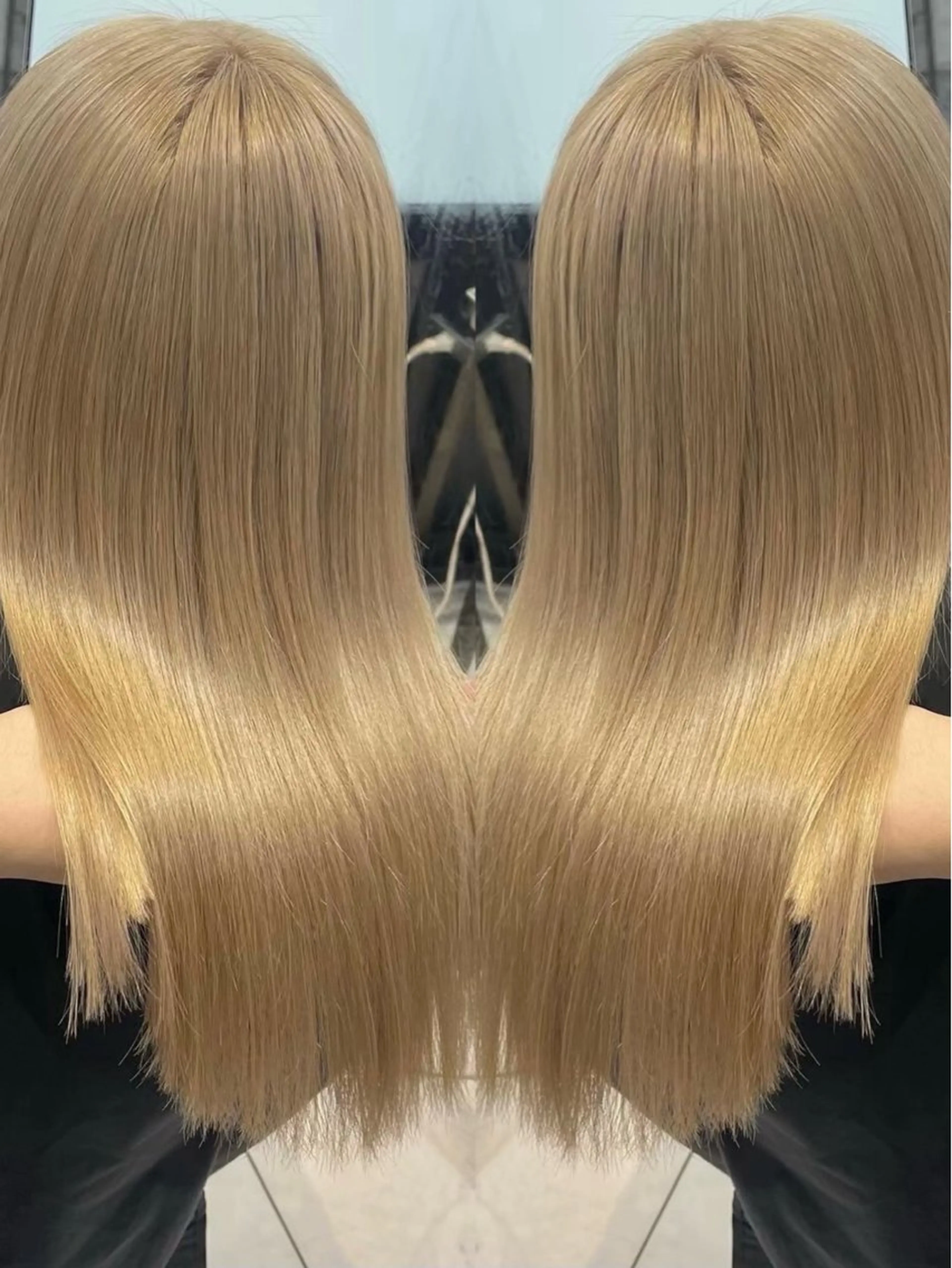 ロング カラー 🩵レイヤー✖︎ 髪質改善🩵リョウヤのヘアスタイル