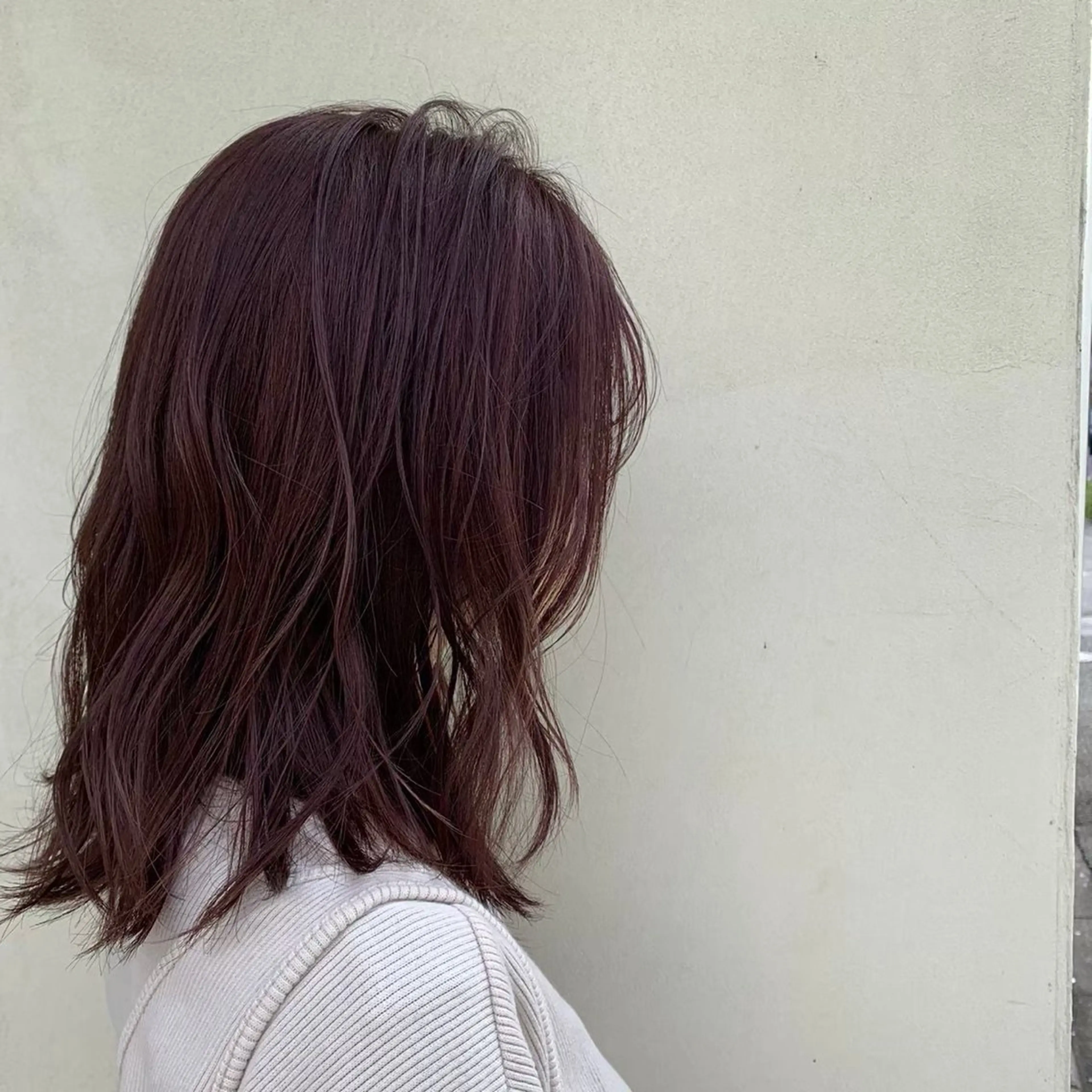 ミディアム カラー 韓国ヘア ‎⟡.·KANA🐥のヘアスタイル