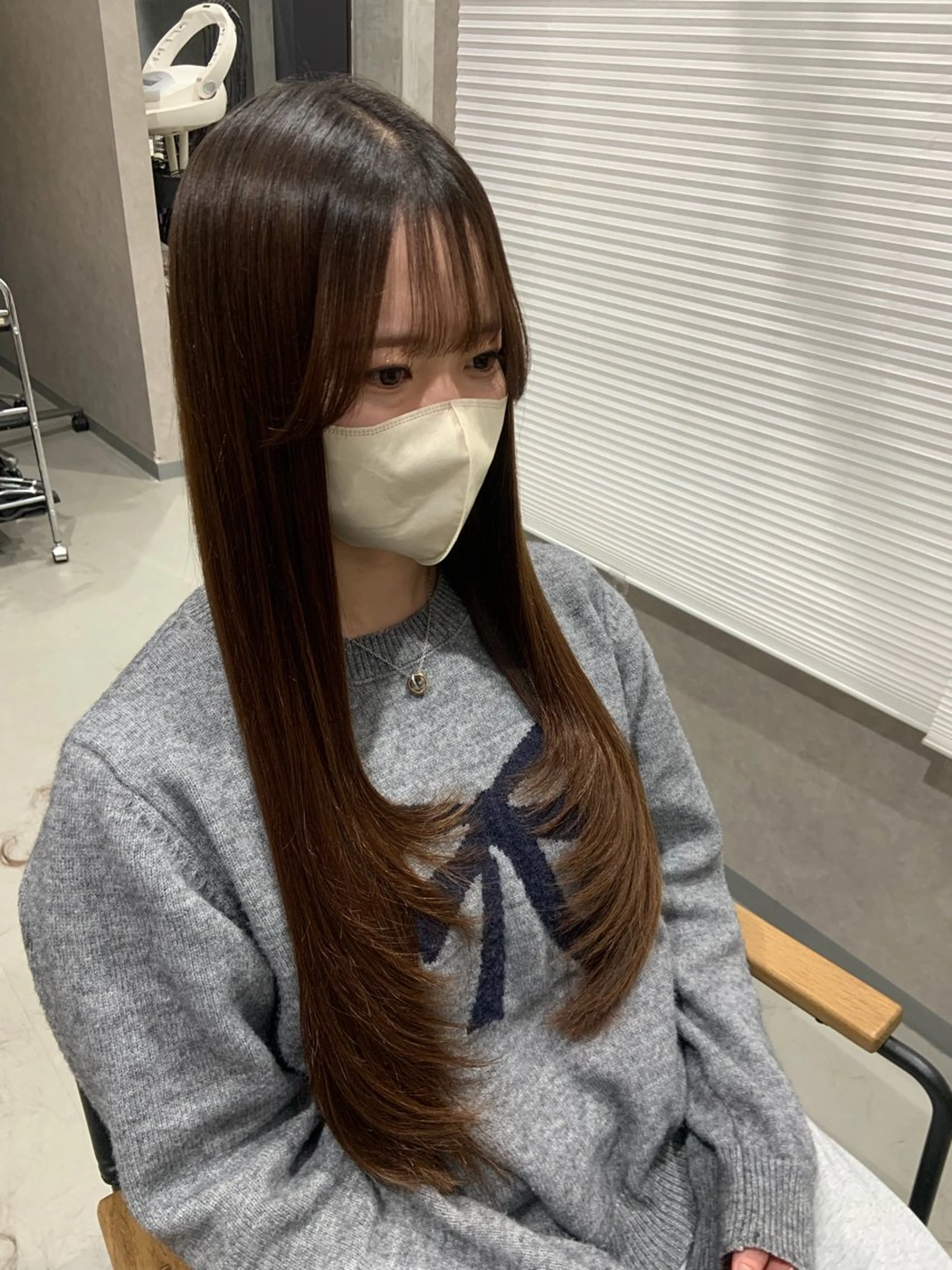 ロング レイヤーカット FRAME/中田 早紀のヘアスタイル