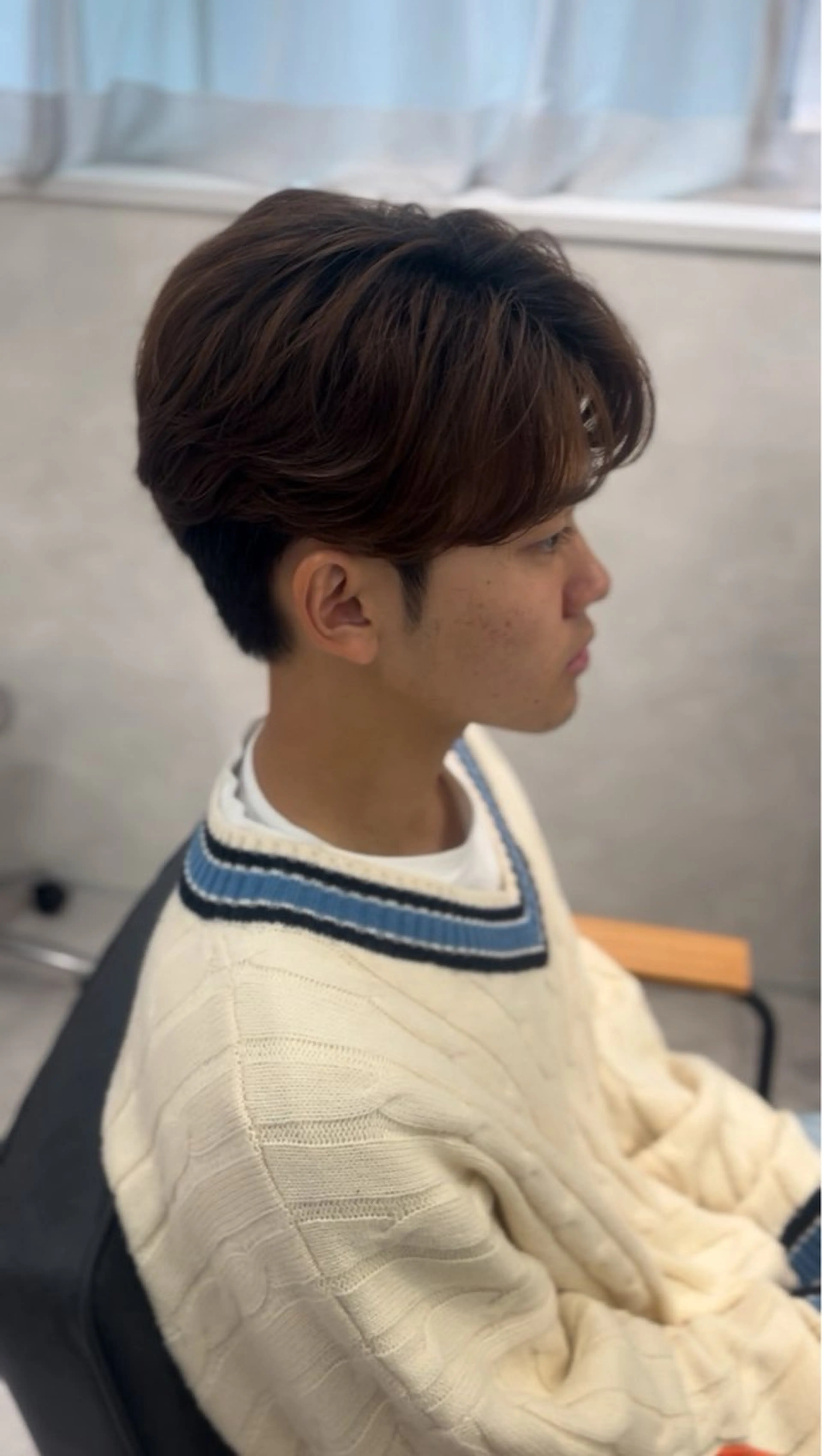 ショート カラー メンズ ヘアカラー ヘアセット LiG所属・🔥【メンズ特化】江 坂／モデル／レオ🔥のヘアスタイル