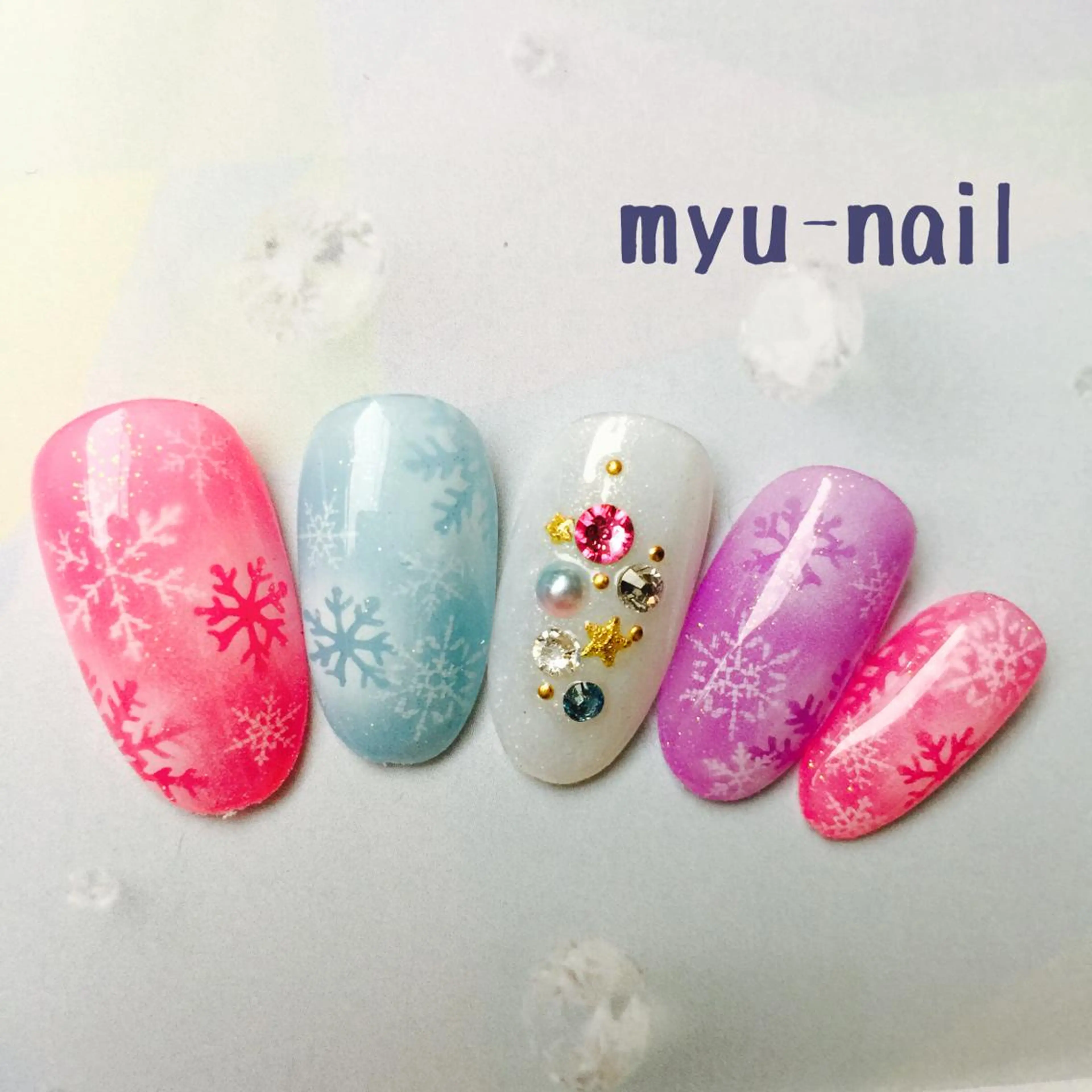 ネイル ホームサロン myu-nailのネイルデザイン