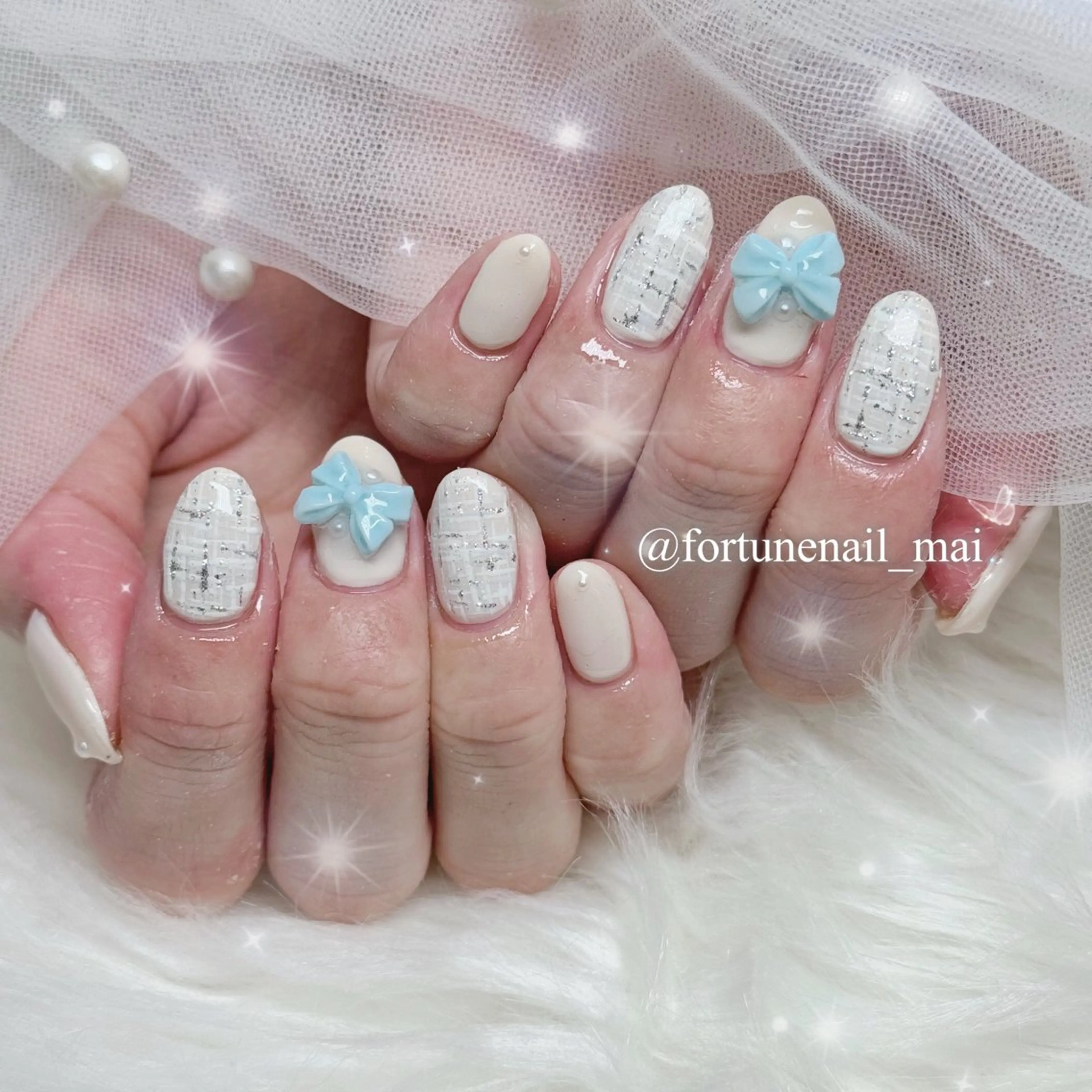 ネイル ハンドネイル 🎀Mai 🎀.✩のネイルデザイン