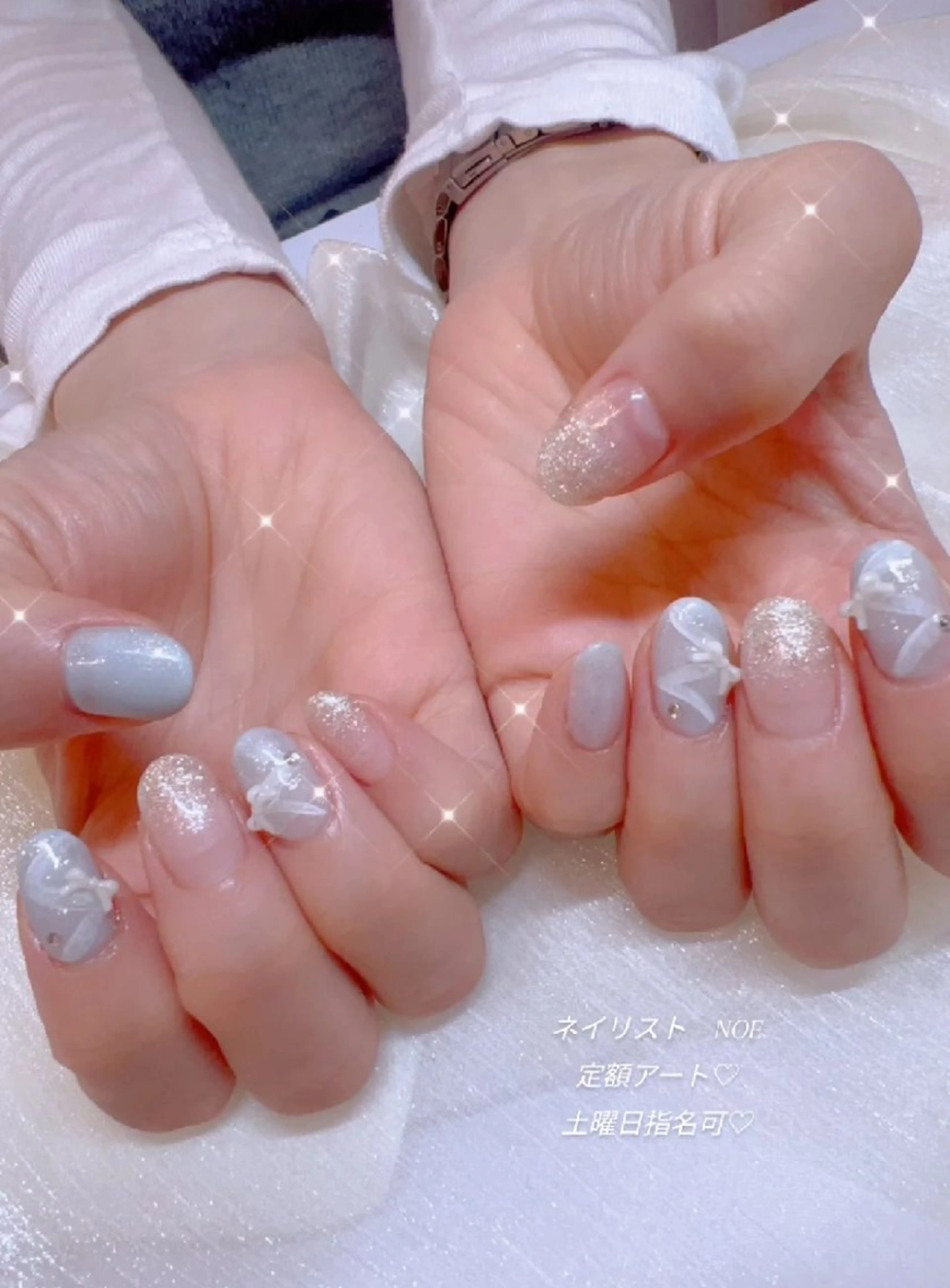 ネイル アートネイル 春ネイル ワンホンネイル ハンドネイル I LOVE ME NAIL.。.:*♡のネイルデザイン