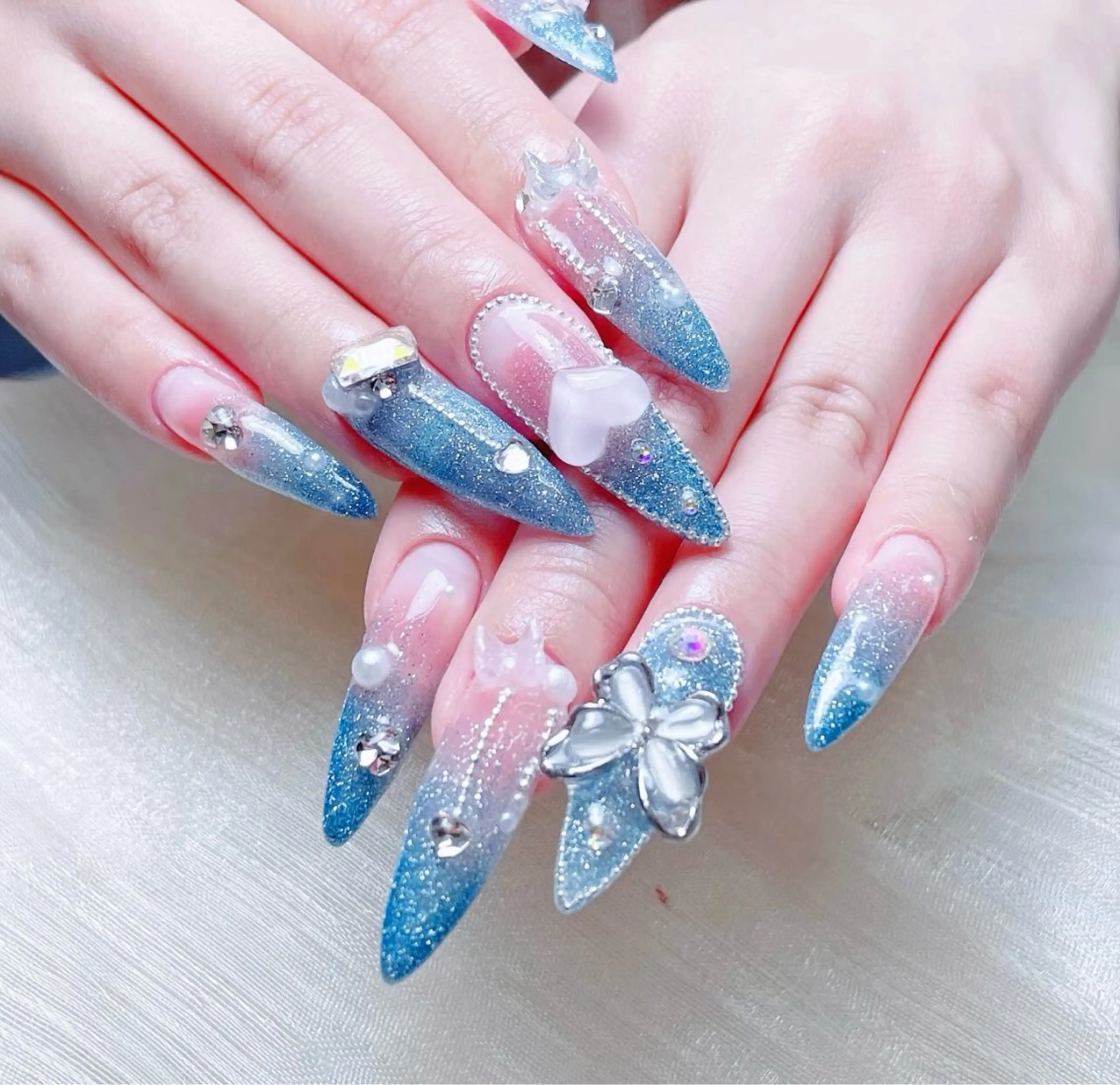 ネイル ハンドネイル ╹◡╹MimoEye lash🌻Nailのマツエク・マツパデザイン