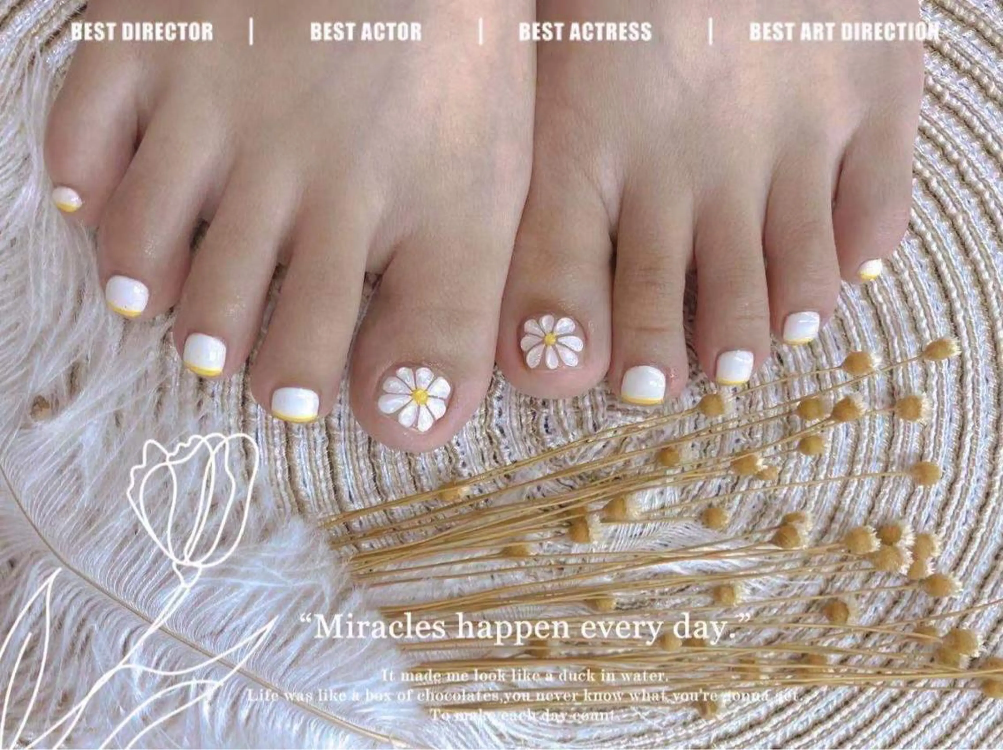 ［ソフトジェルオフ無料、ケア込み］foot定額デザイン$6980の写真