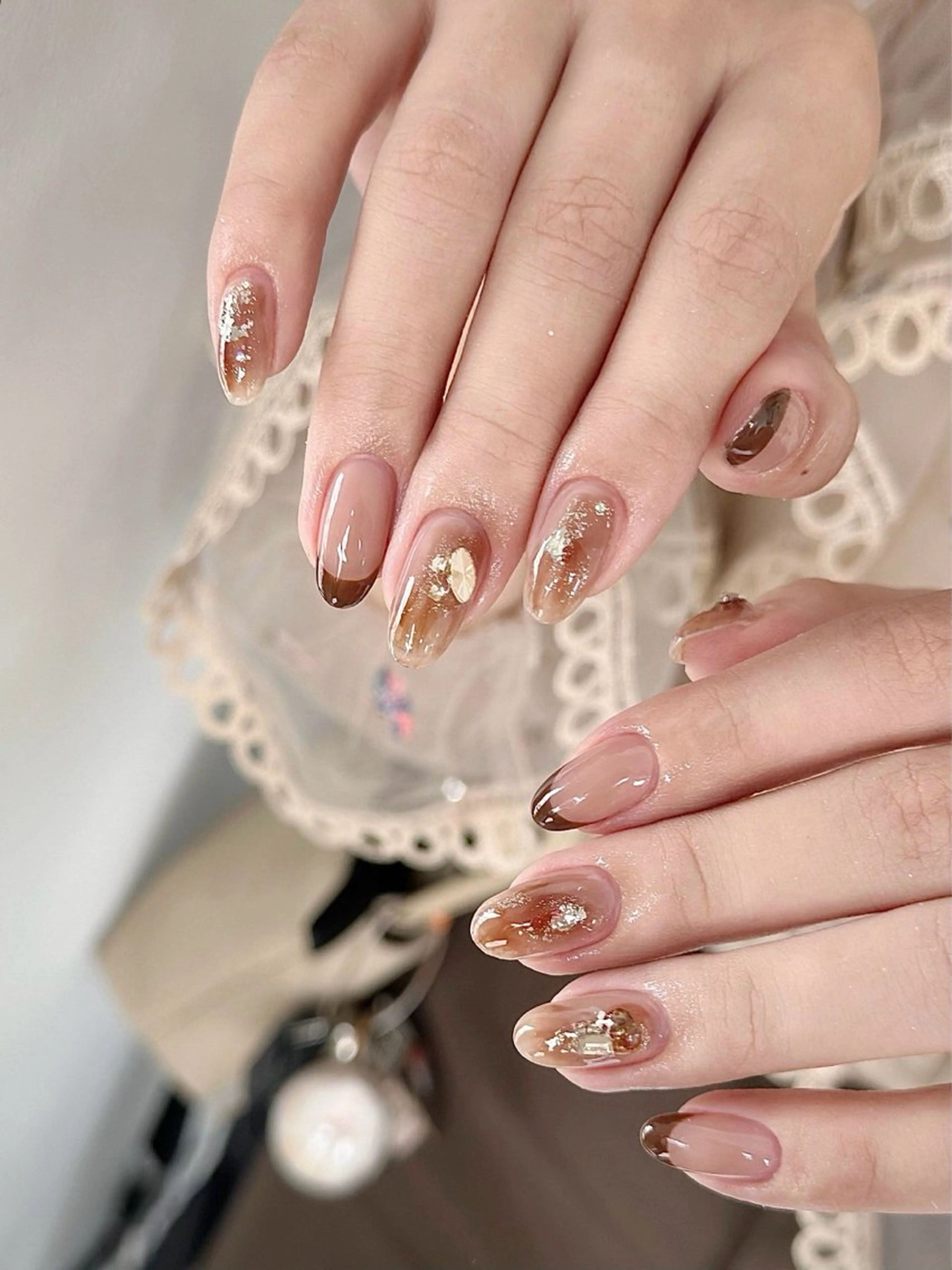 ネイル ハンドネイル 🌈 Laule'aのネイルデザイン