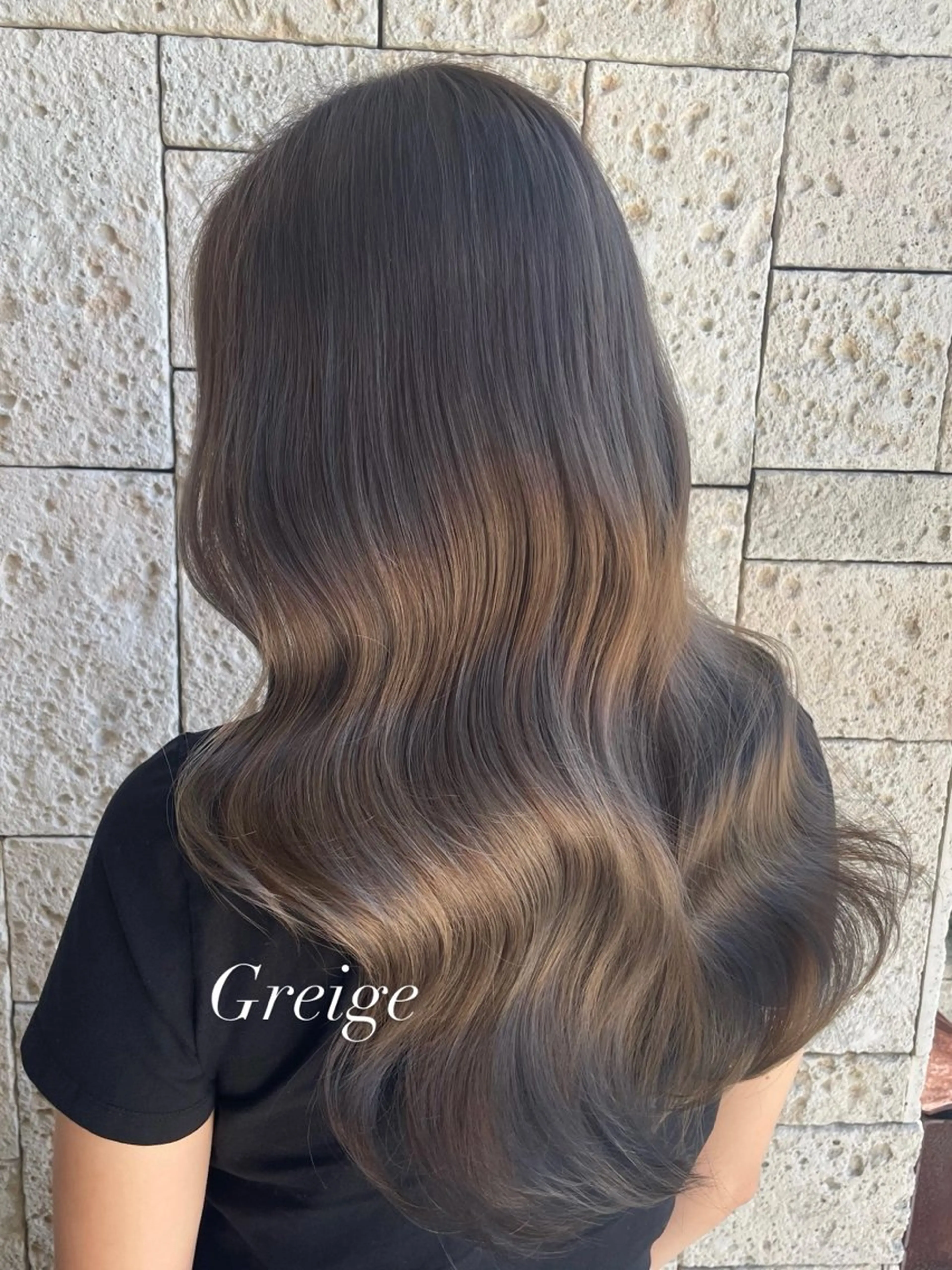 ロング カット ヘアカラー 木村 一葵のヘアスタイル