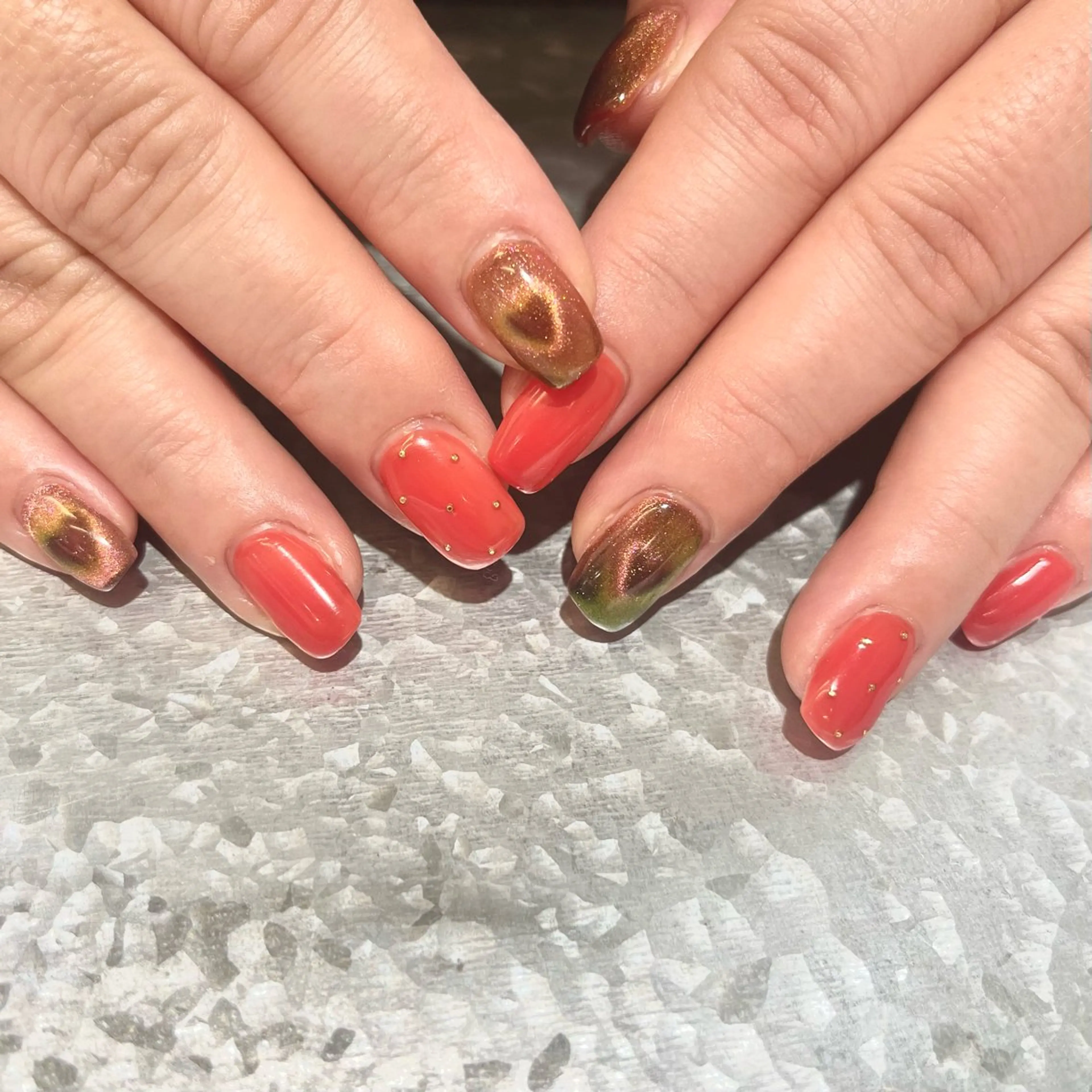ネイル ハート TRAM-nail moriizumiのネイルデザイン