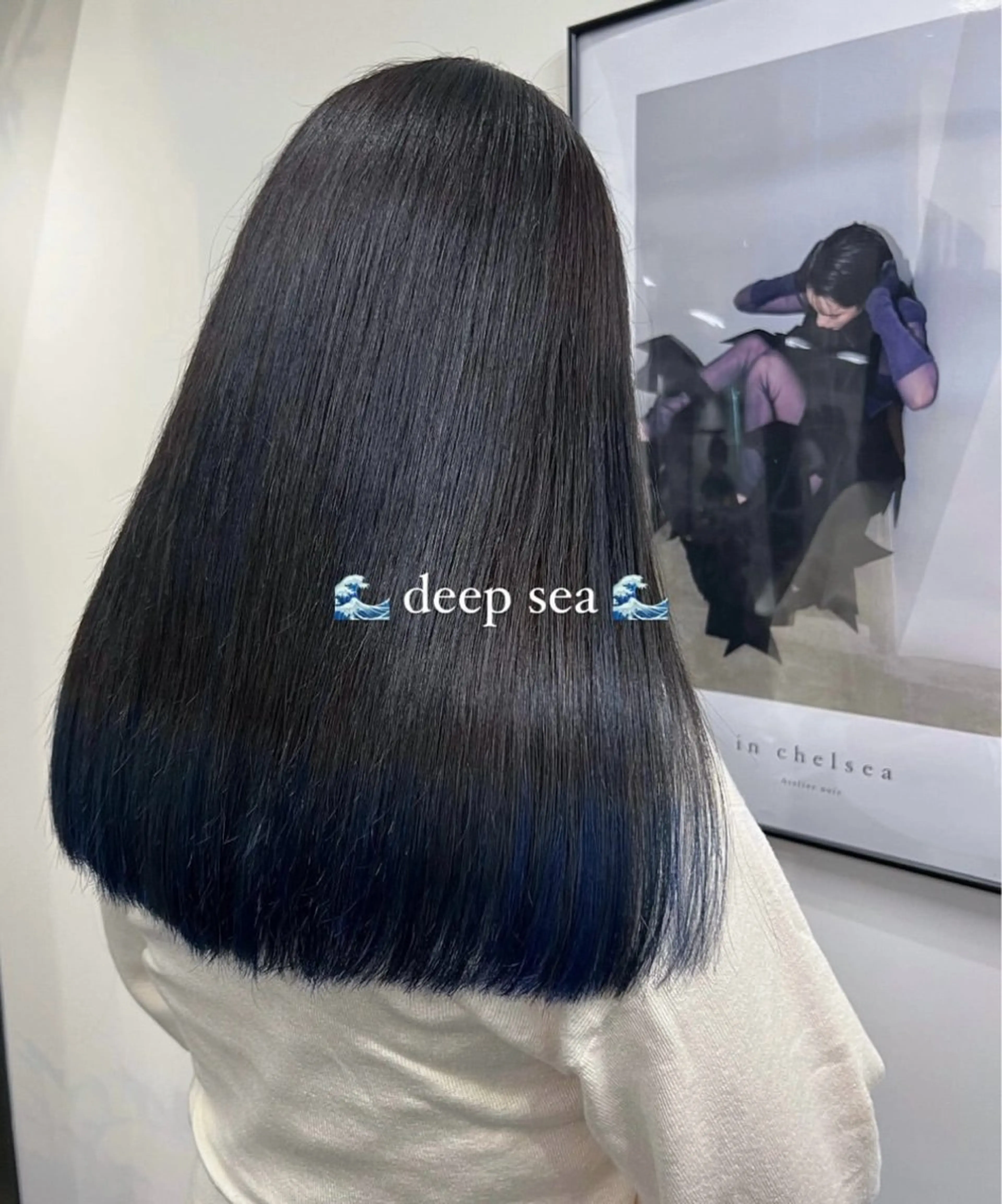 ロング カラー デザインカラー Ryo リョウのヘアスタイル