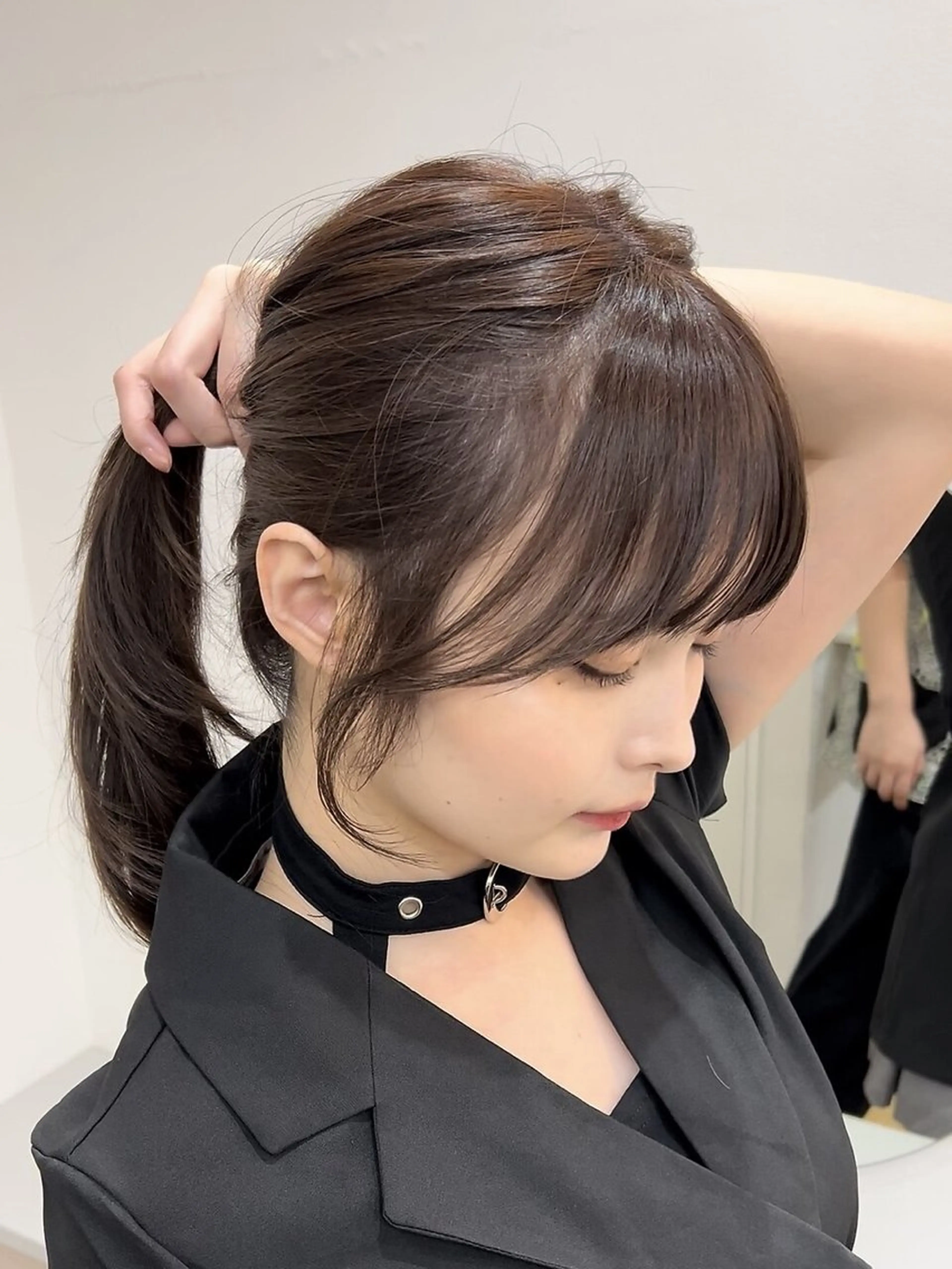 🫧前髪矯正🫧前髪弱酸性縮毛矯正＋カット ¥7500の写真