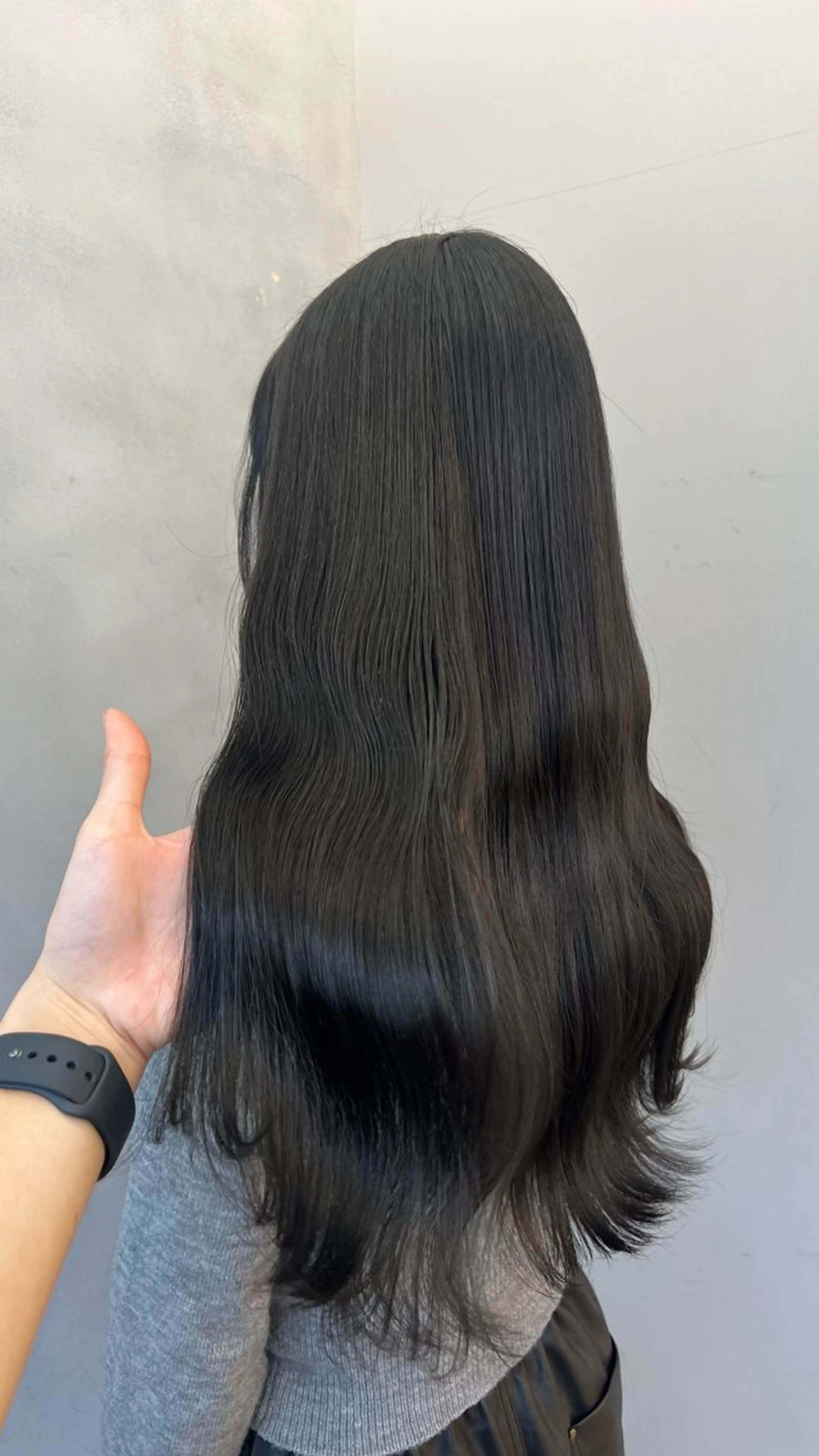 ロング カラー ヘアカラー ミディアムレイヤー/ 艶カラー🎀　emiのヘアスタイル