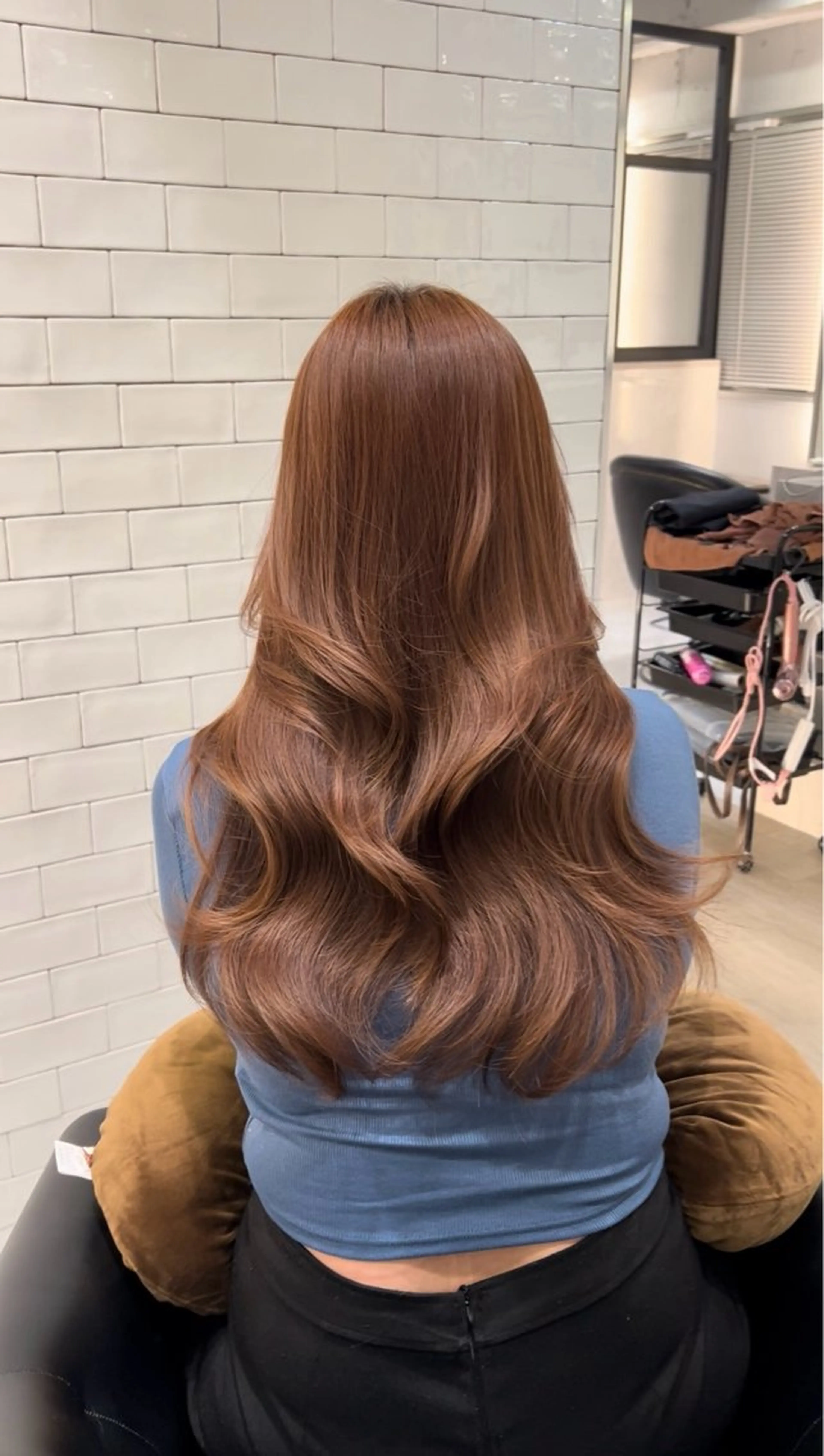 ロング カット ヘアカラー &chaLme所属・Ayumi/心斎橋 スタイリストのヘアスタイル