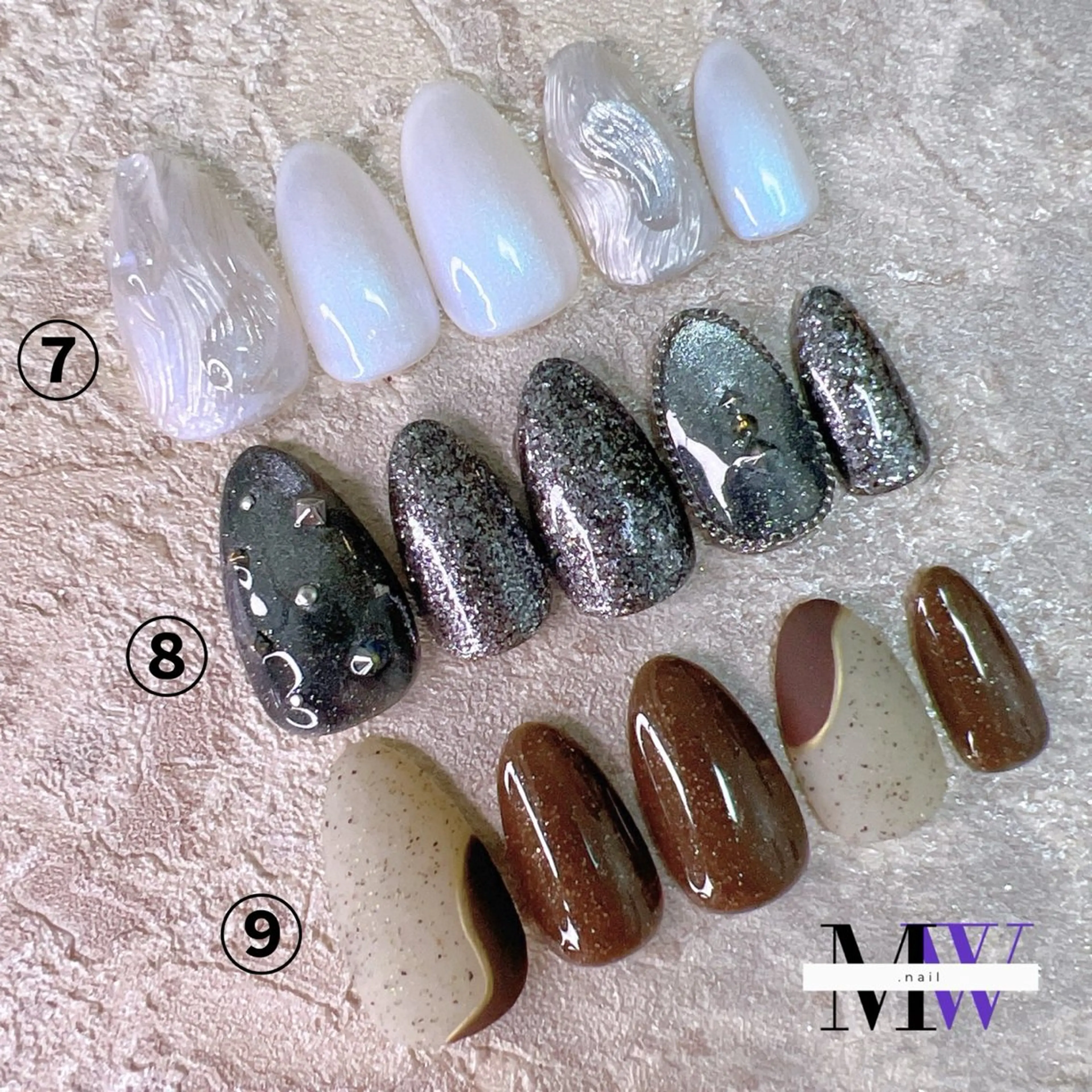 ネイル アートネイル ハンドネイル MW .nailのネイルデザイン