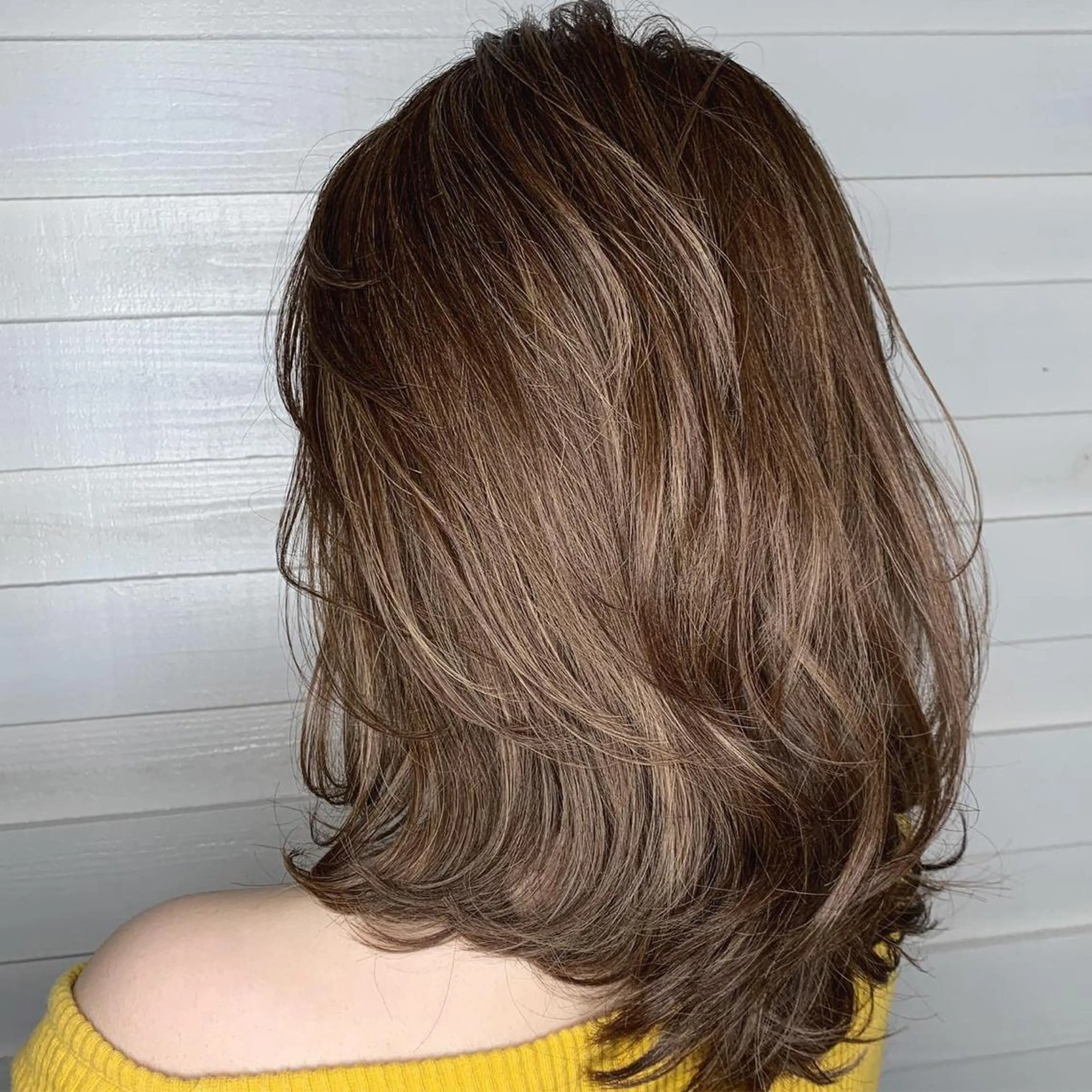 セミロング カラー 🌟高田 聖菜🌟のヘアスタイル