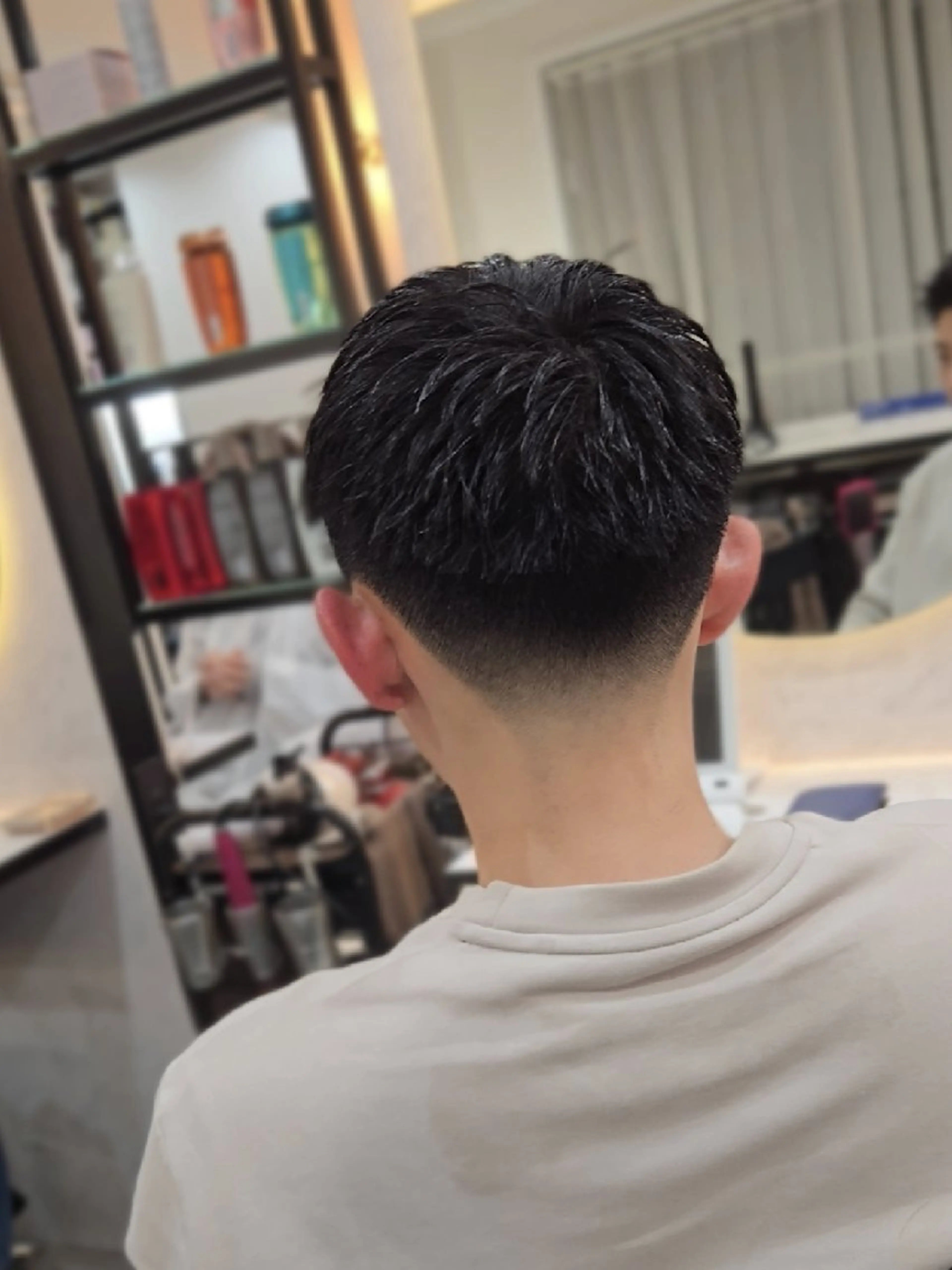 メンズ ショート フェードカット カット ヘアセット LEN名古屋/パーマ 海外ヘア/メンズ特化のヘアスタイル