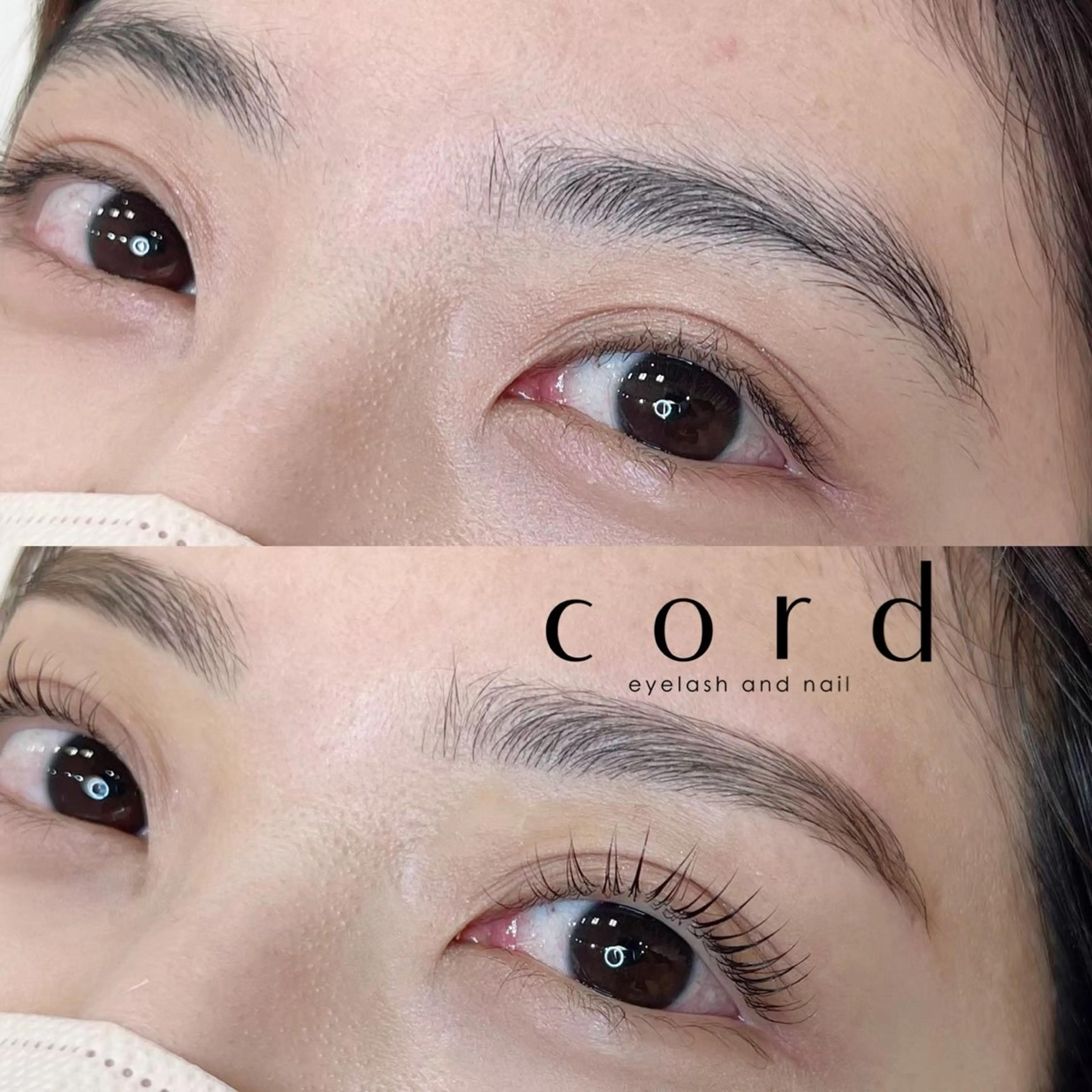 セットメニュー《ラッシュリフト&アイブロウ（眉ワックス1回）》※10分前来店必須の写真