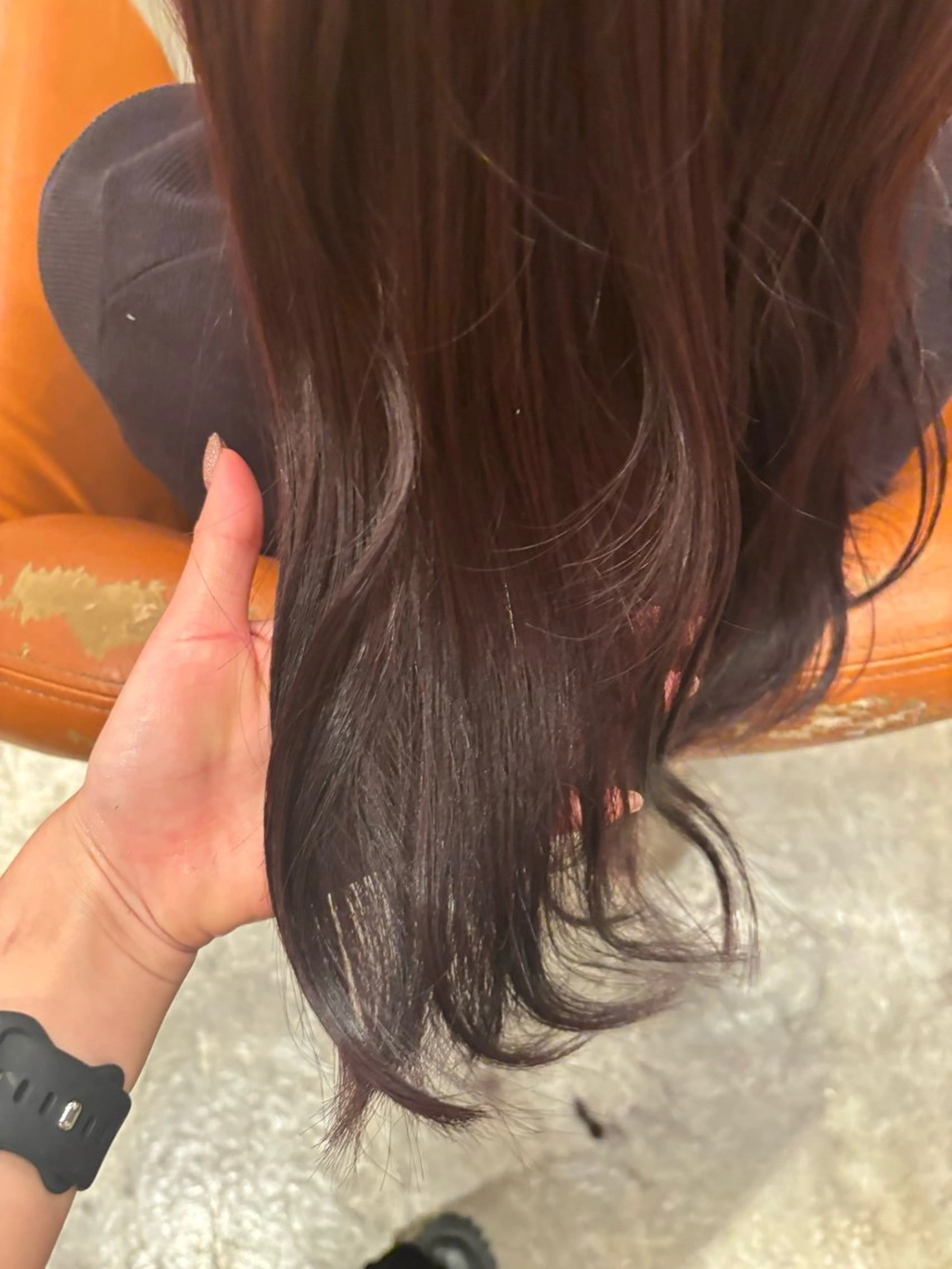 カラー ベージュカラー ピンクカラー ピンクベージュ 髪質改善カラー ブラウン🤎YUMEのヘアスタイル