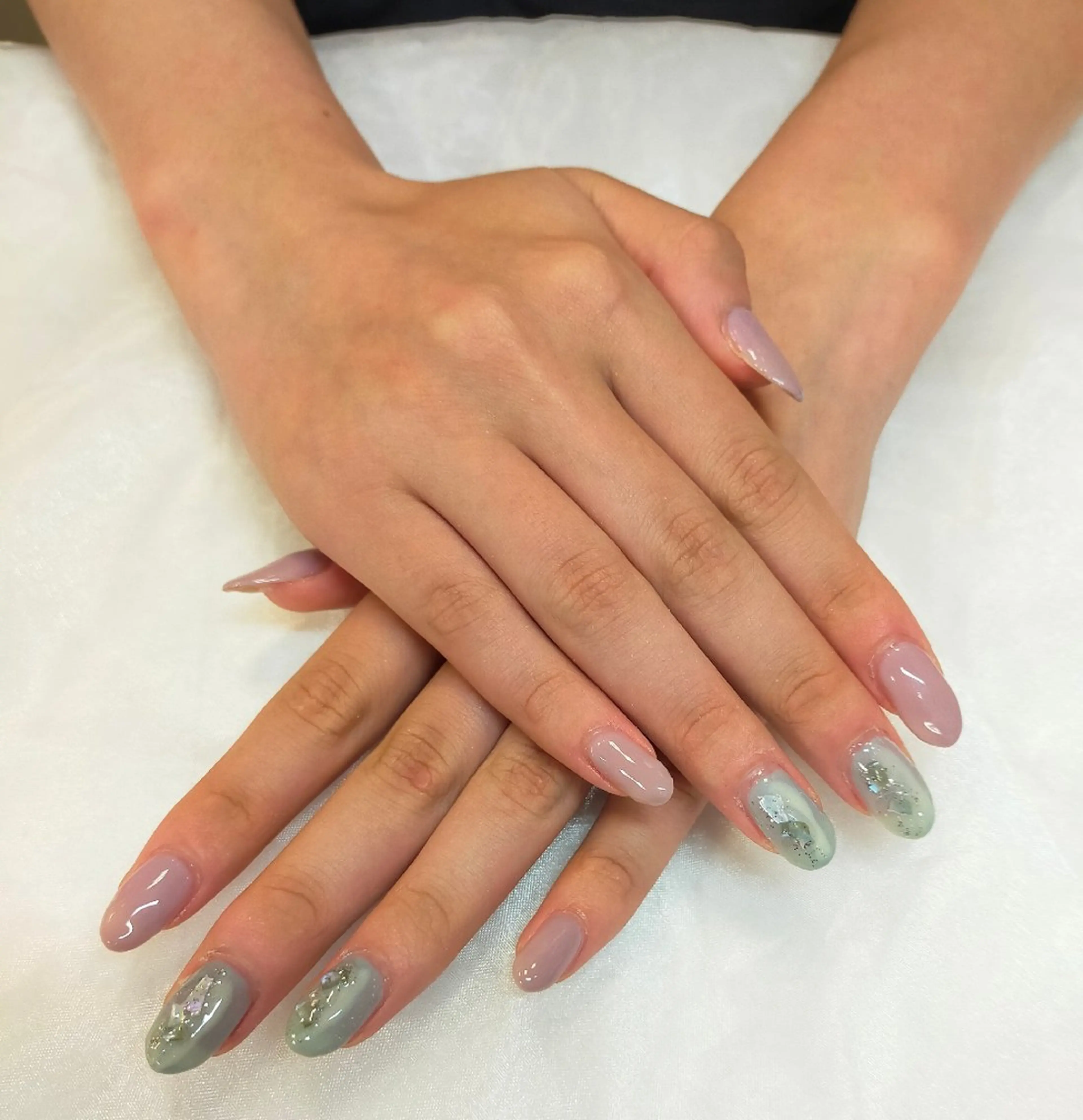 ネイル ニュアンスネイル 夏ネイル maruyasu. yのネイルデザイン