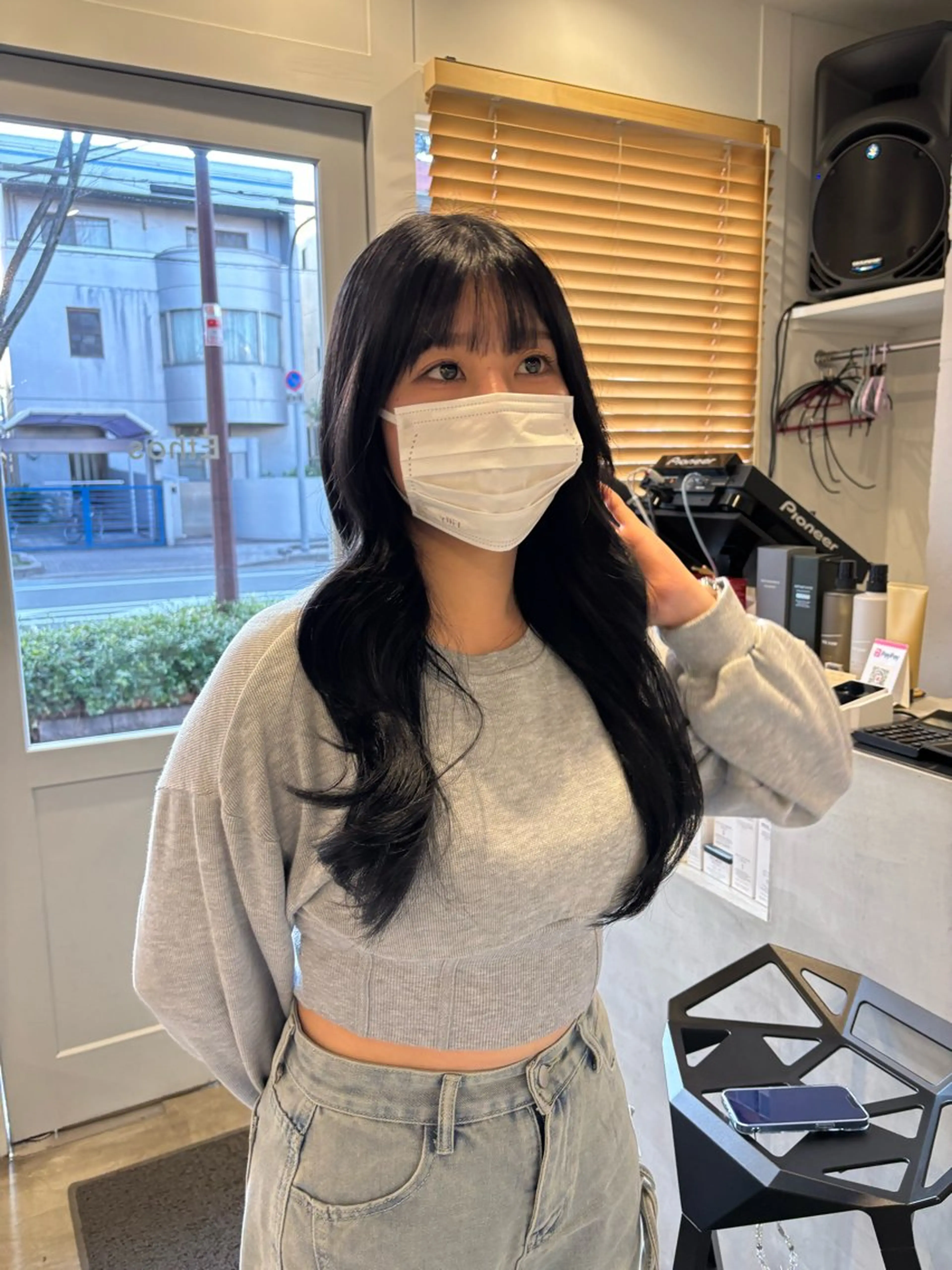 カラー 熊取谷 茉那のヘアスタイル