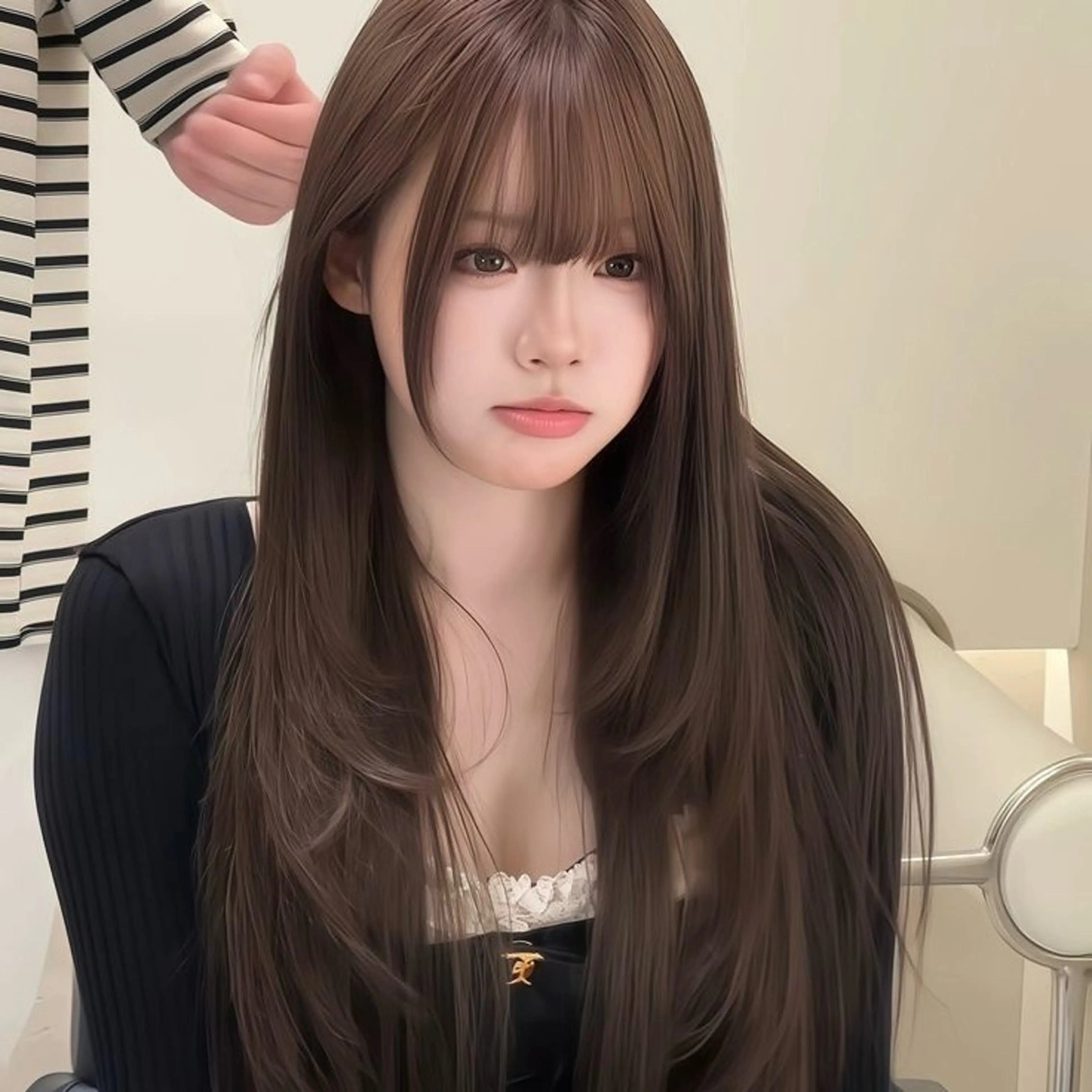 韓国風レイヤー🩶（ロング限定）の写真