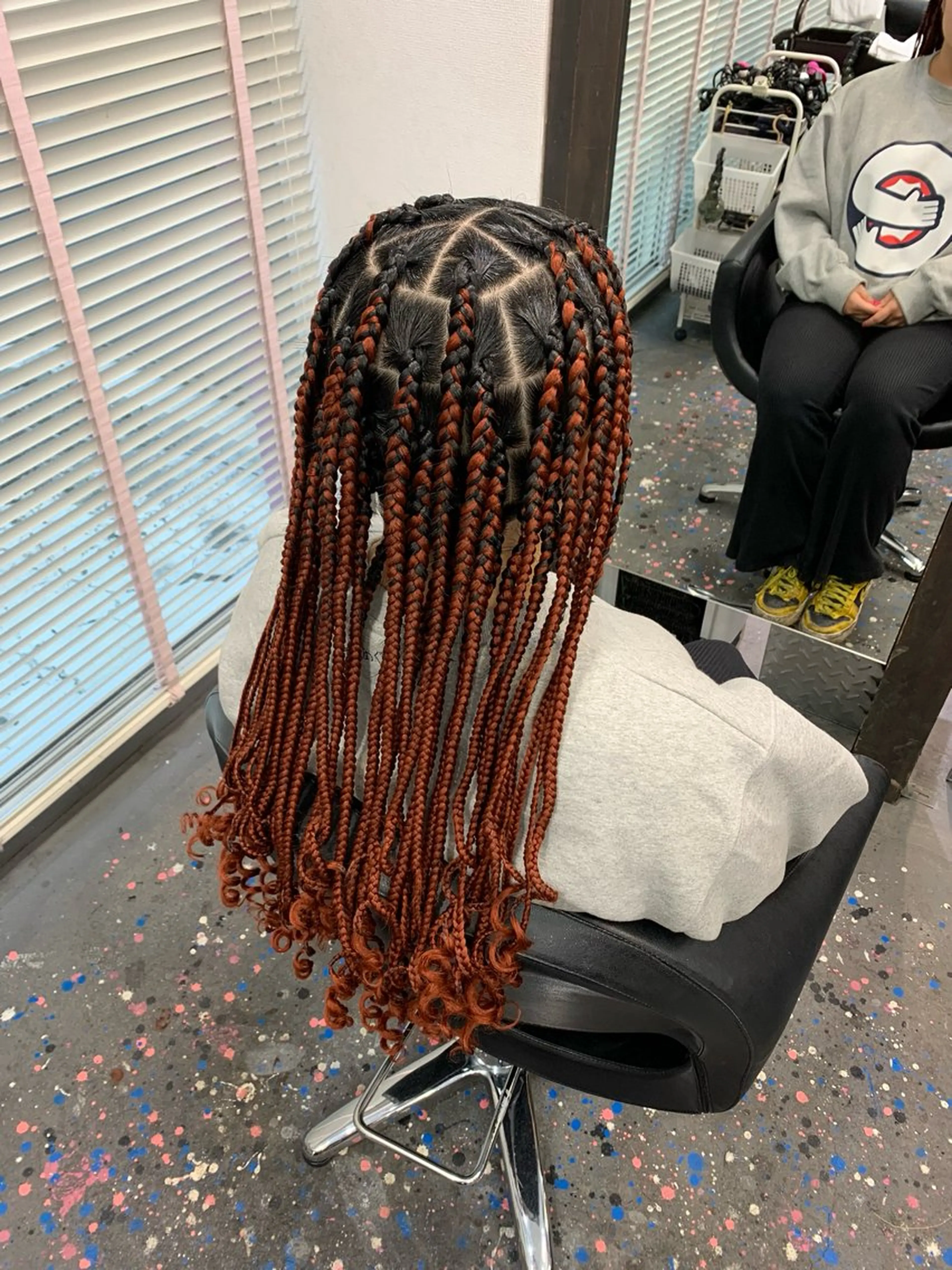 ロング ヘアアレンジ MEI/ブレイズ/ コーンロウ/茅ヶ崎のヘアスタイル