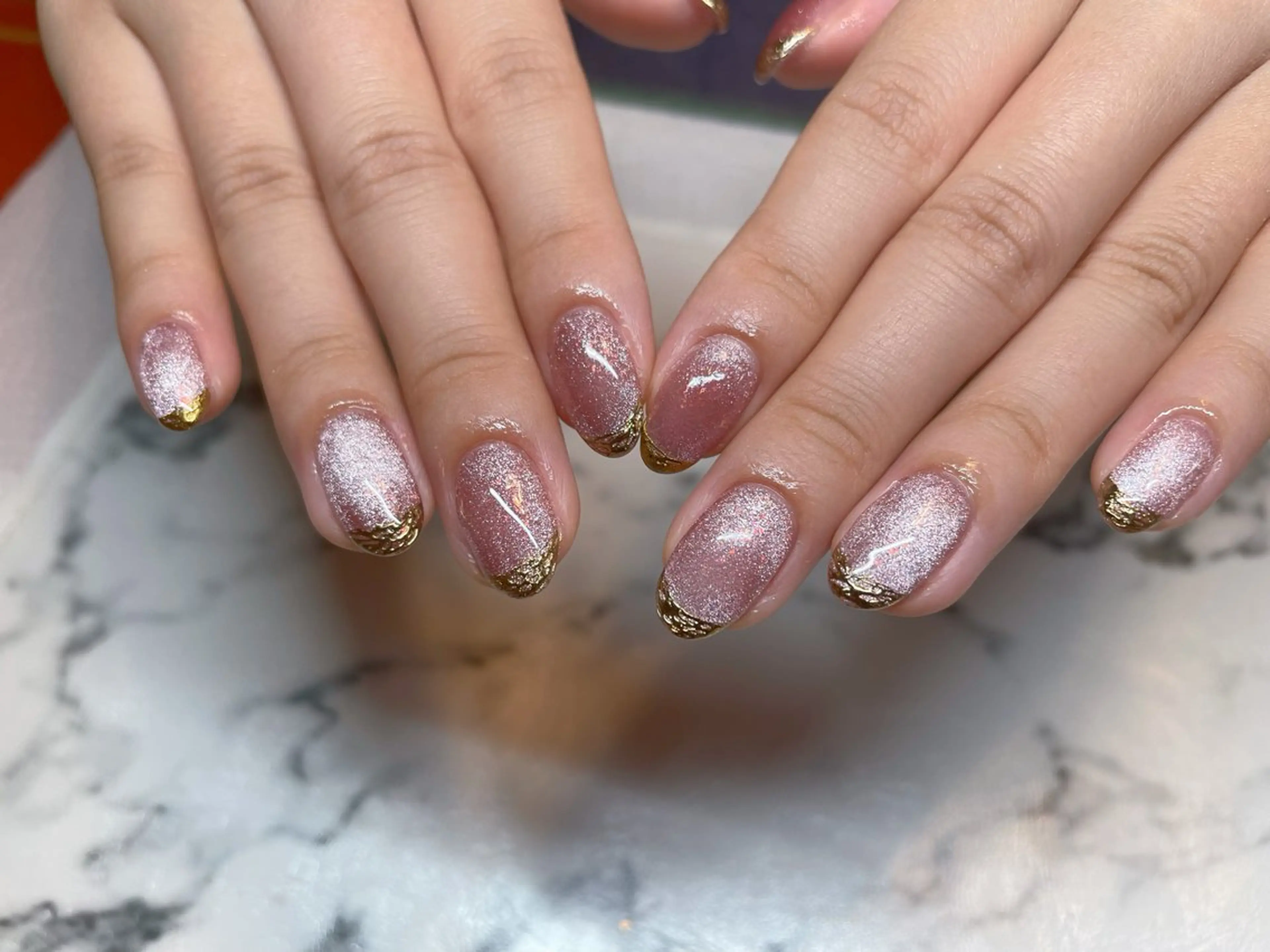 ネイル ミラーネイル ハンドネイル エン Nail salonのネイルデザイン