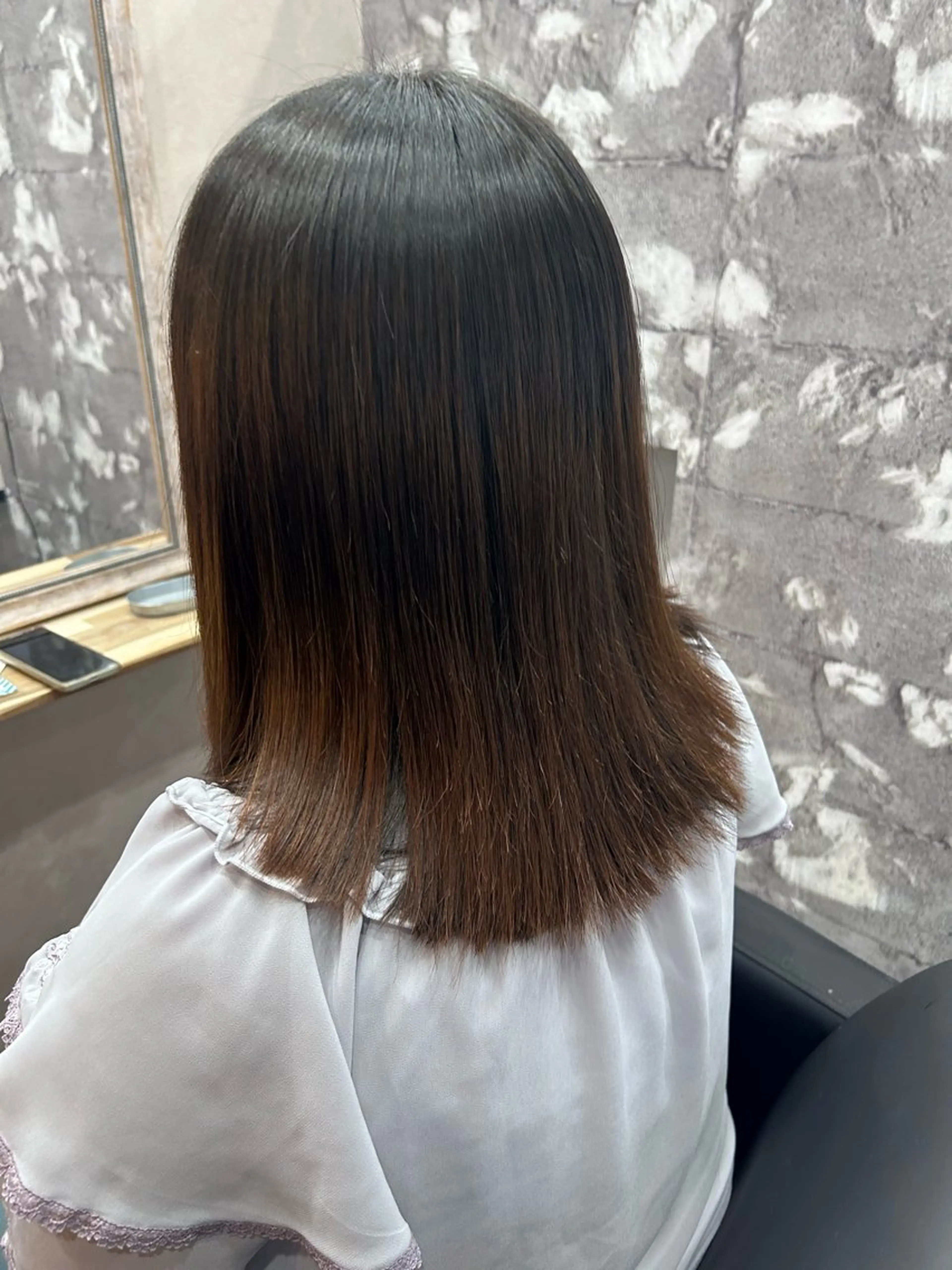 ロング カット 縮毛矯正 Seaツイスト/ ユウガのヘアスタイル